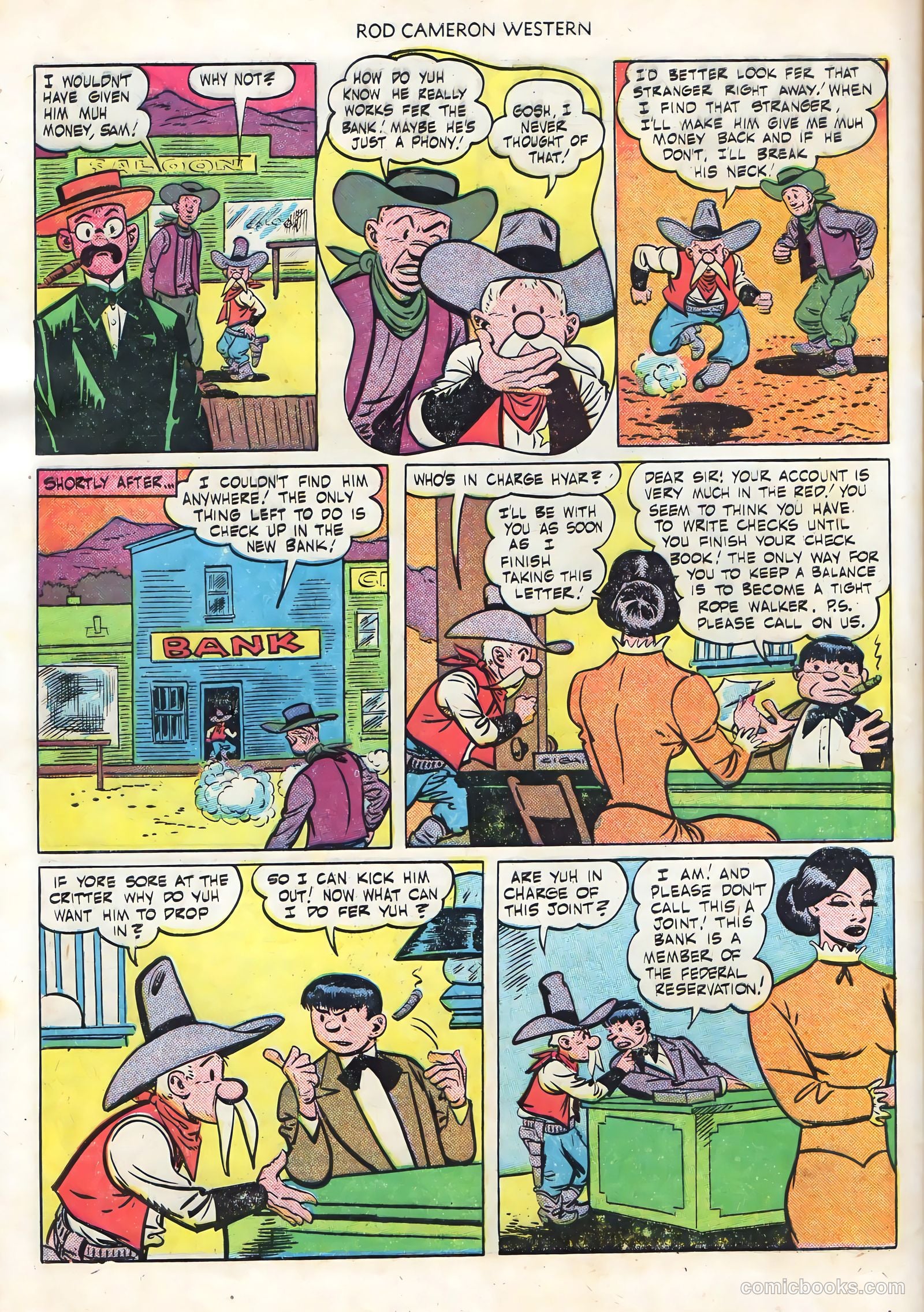 Rod Cameron Western #6 — page 32 of 36