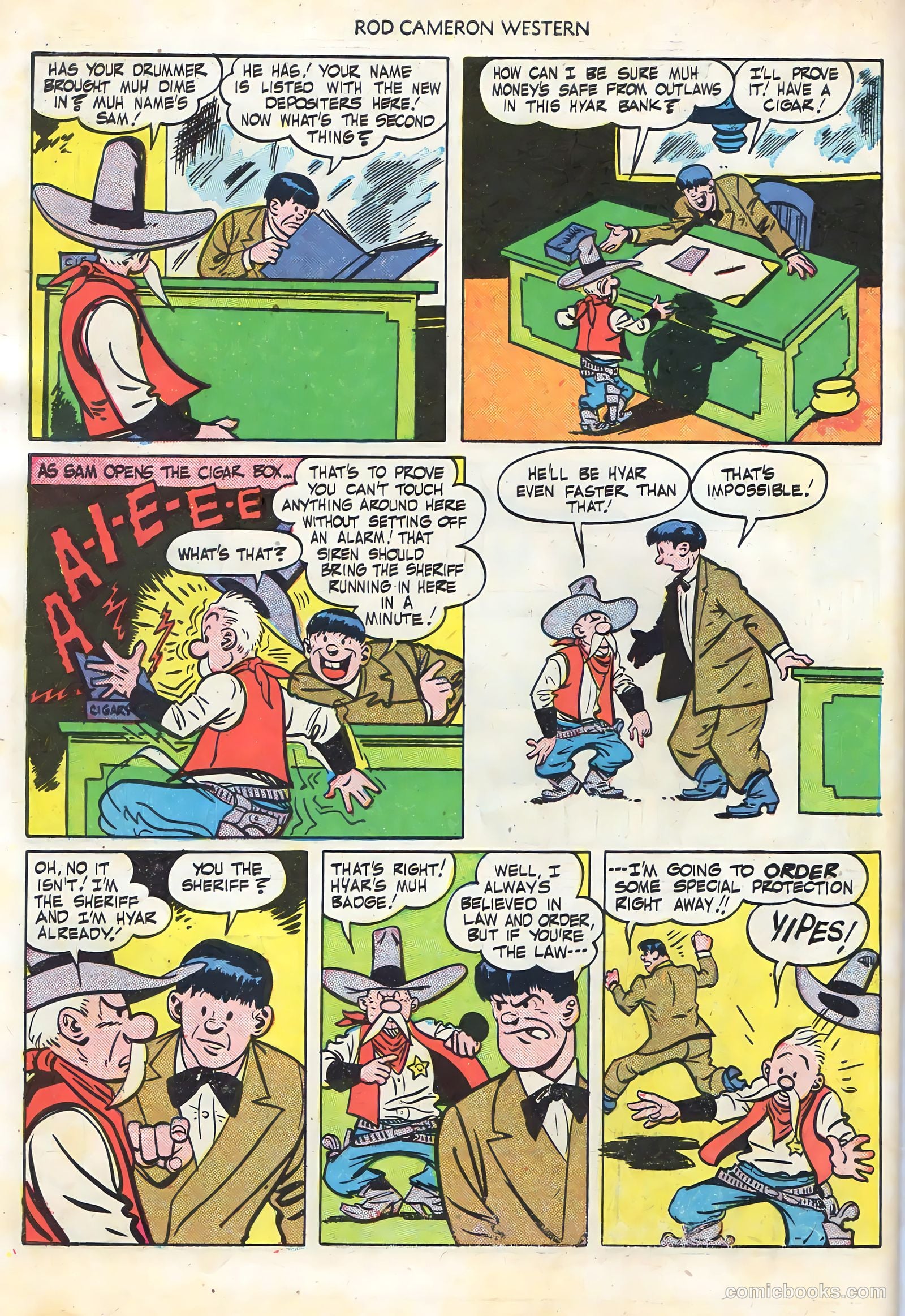 Rod Cameron Western #6 — page 34 of 36