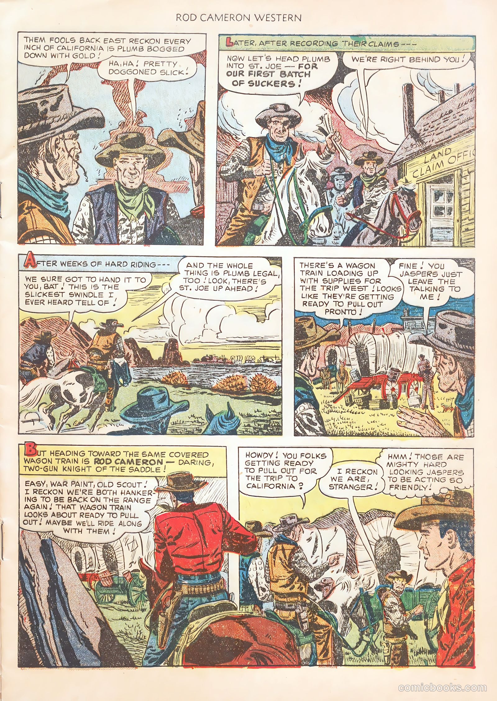 Rod Cameron Western #7 — page 5 of 36