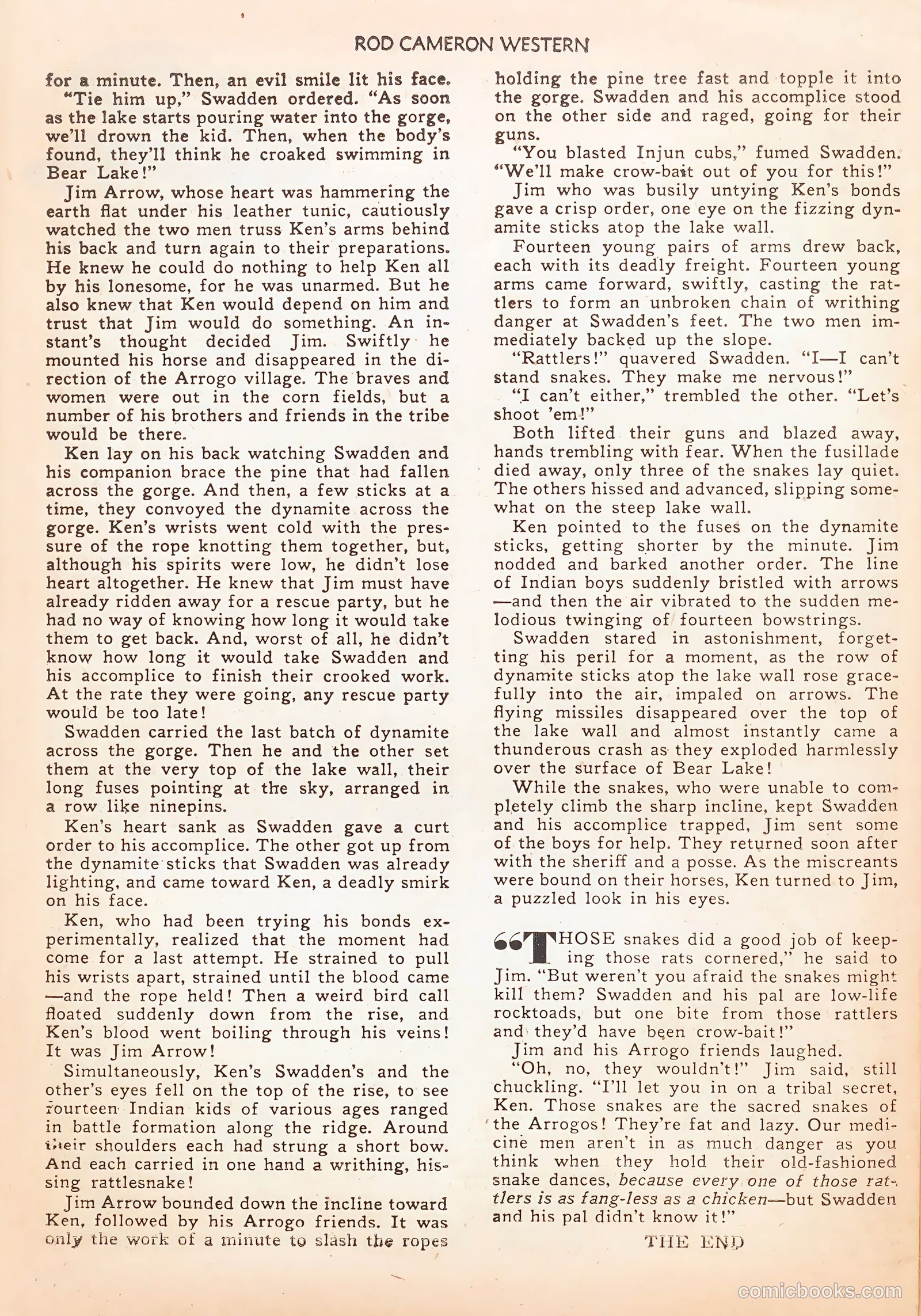 Rod Cameron Western #7 — page 22 of 36