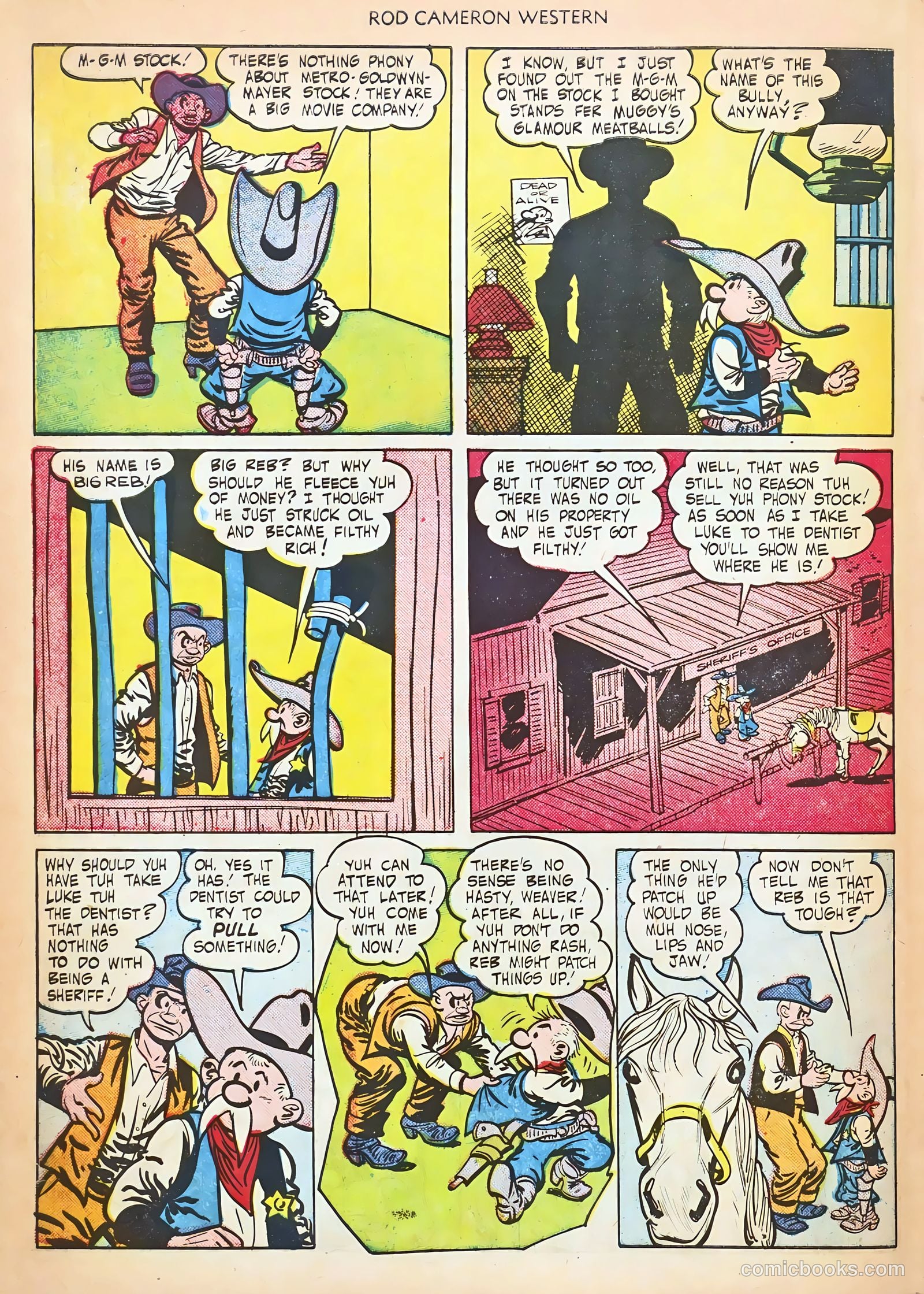 Rod Cameron Western #8 — page 32 of 36