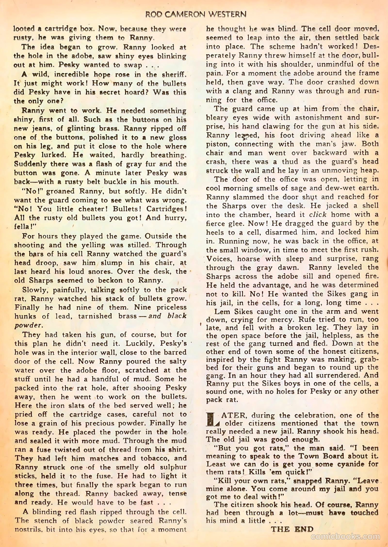 Rod Cameron Western #9 — page 17 of 36