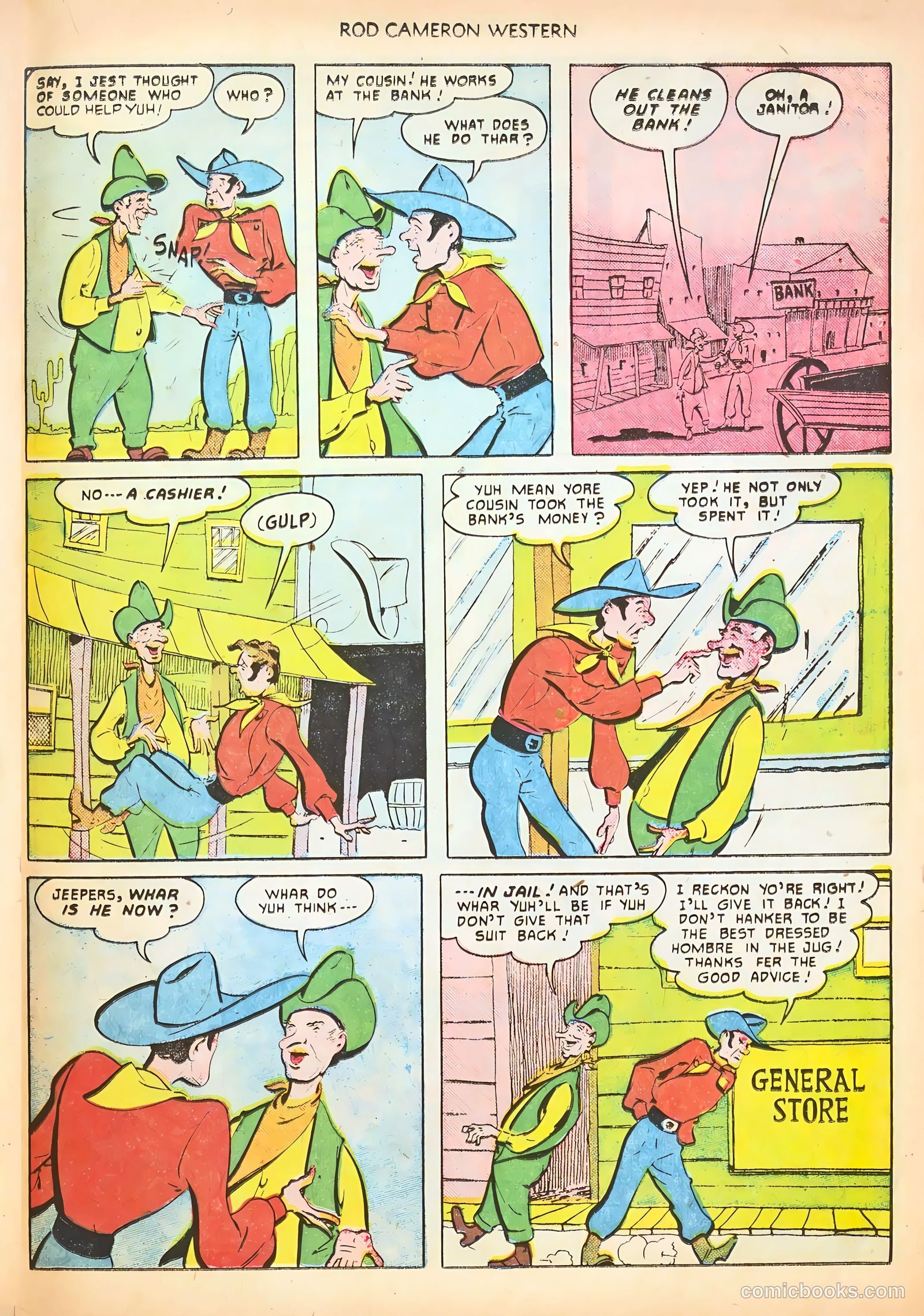 Rod Cameron Western #9 — page 21 of 36