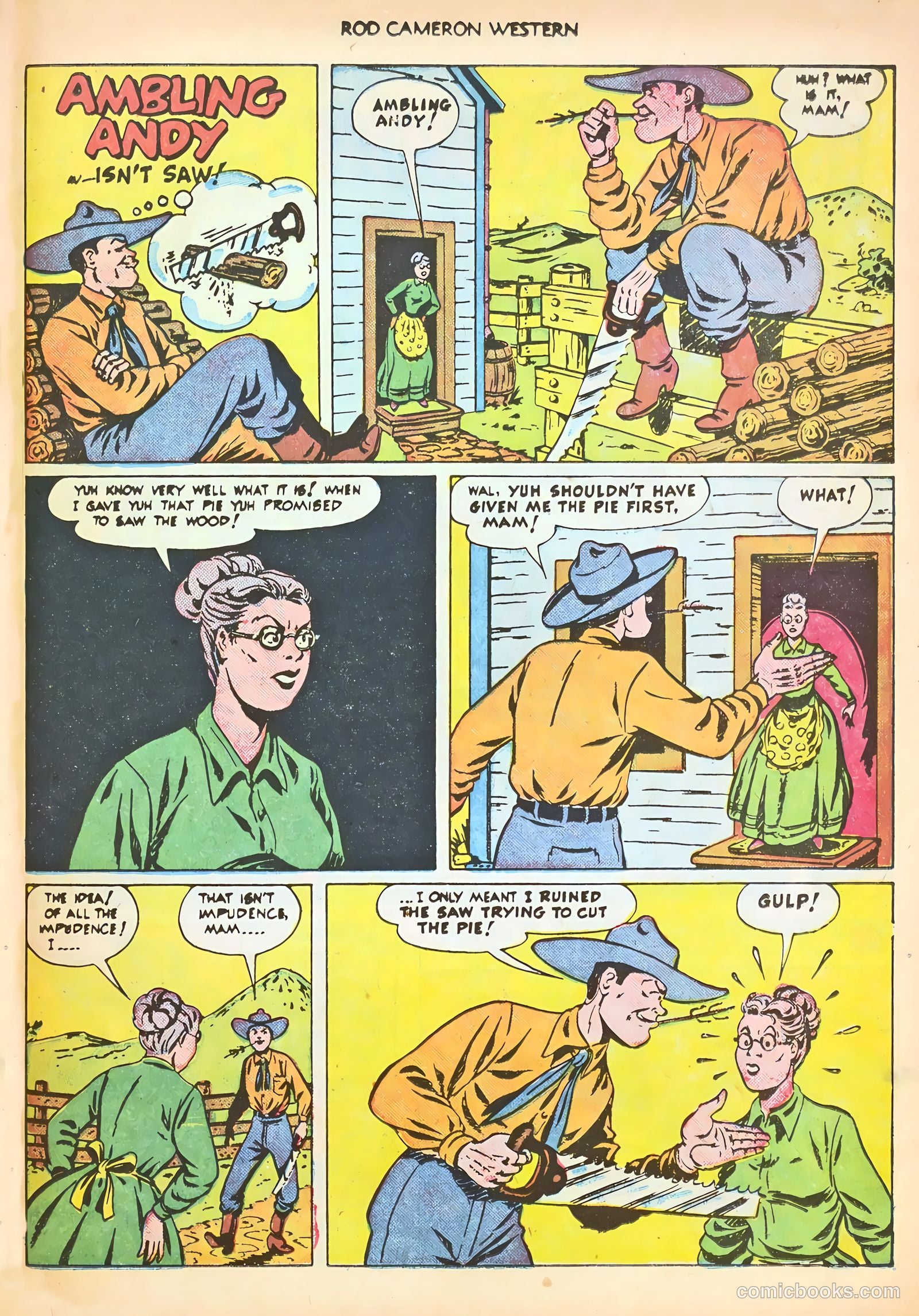 Rod Cameron Western #9 — page 23 of 36