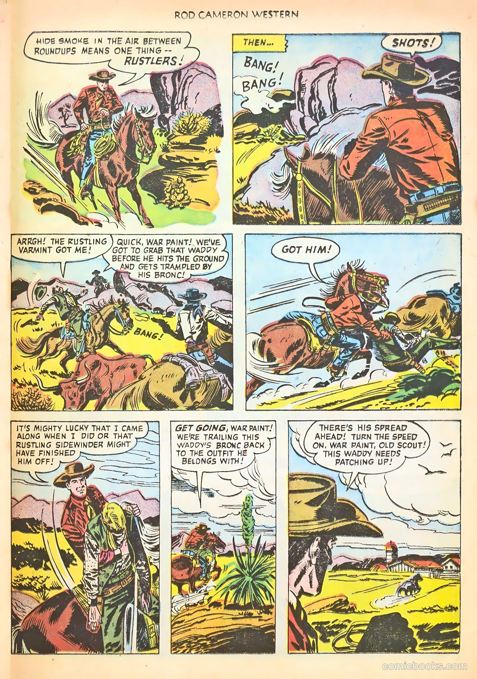 Rod Cameron Western #9 — page 25 of 36