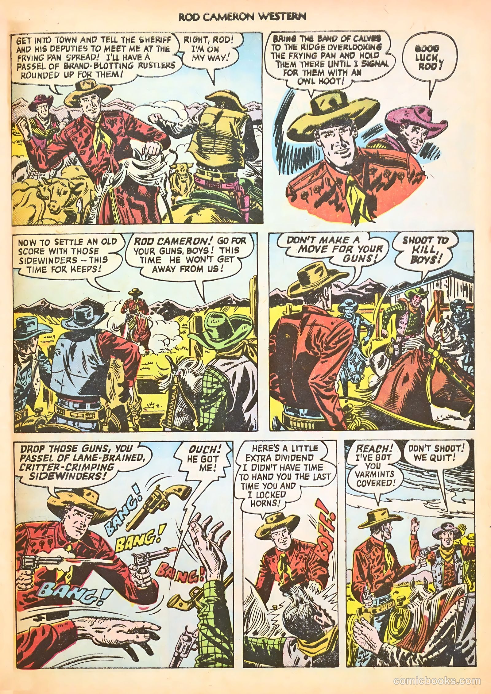 Rod Cameron Western #9 — page 33 of 36