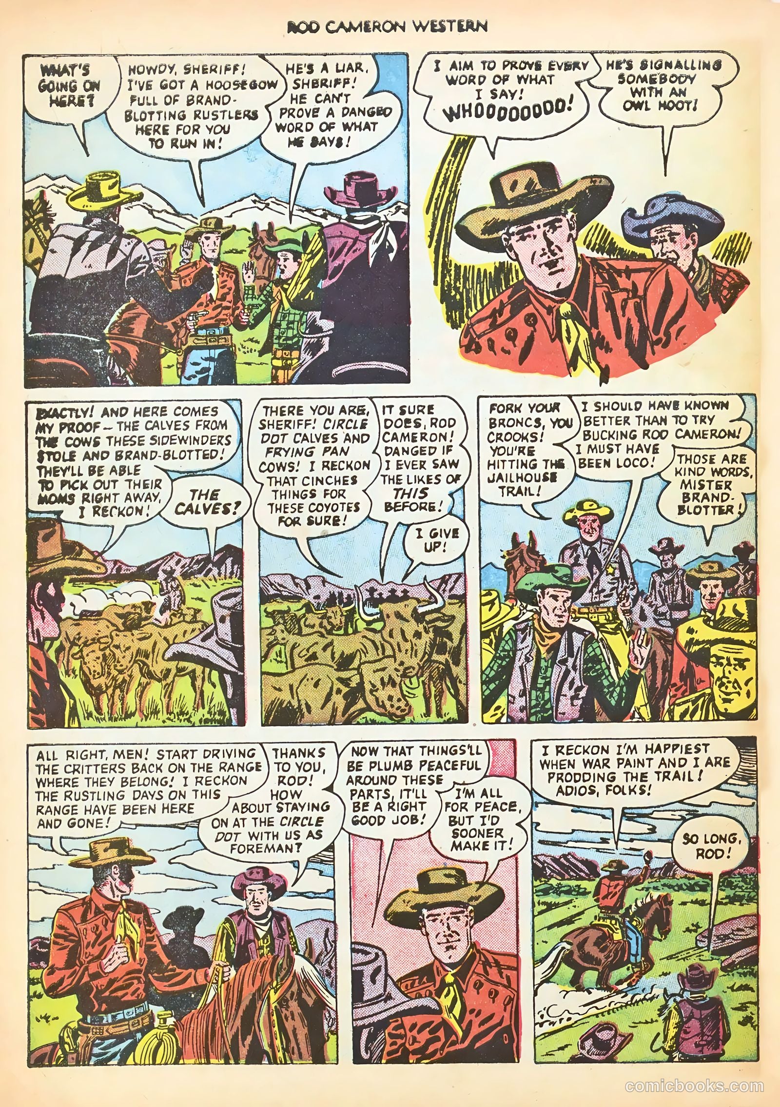 Rod Cameron Western #9 — page 34 of 36