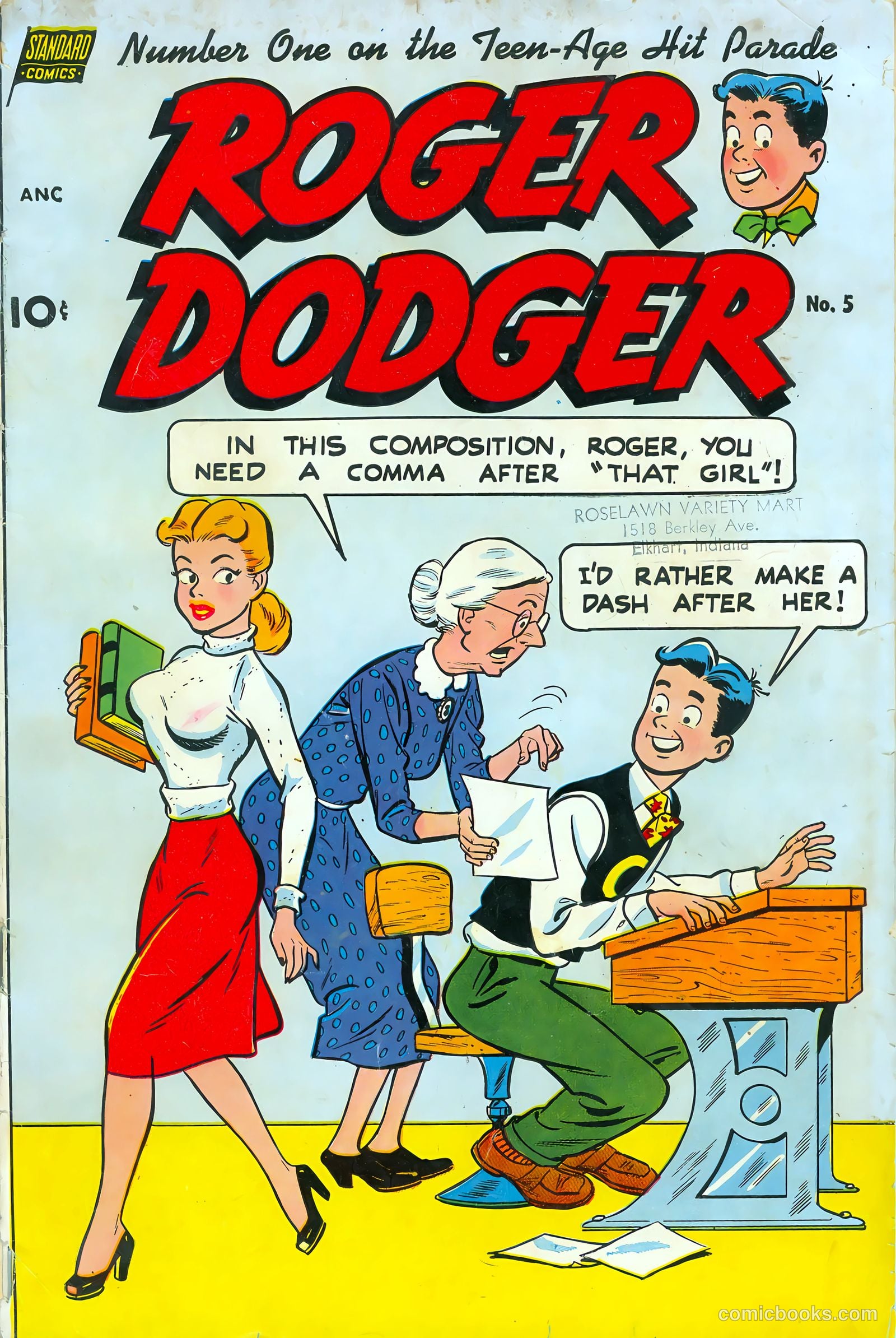 Roger Dodger #5 — page 1 of 36