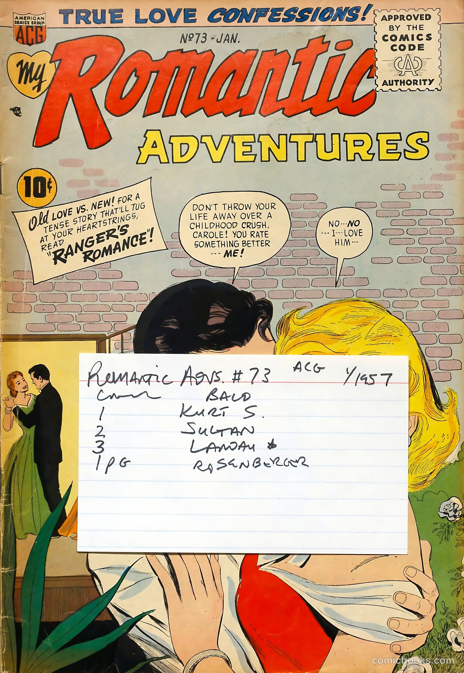 Romantic Adventure Library #73 — page 37 of 37