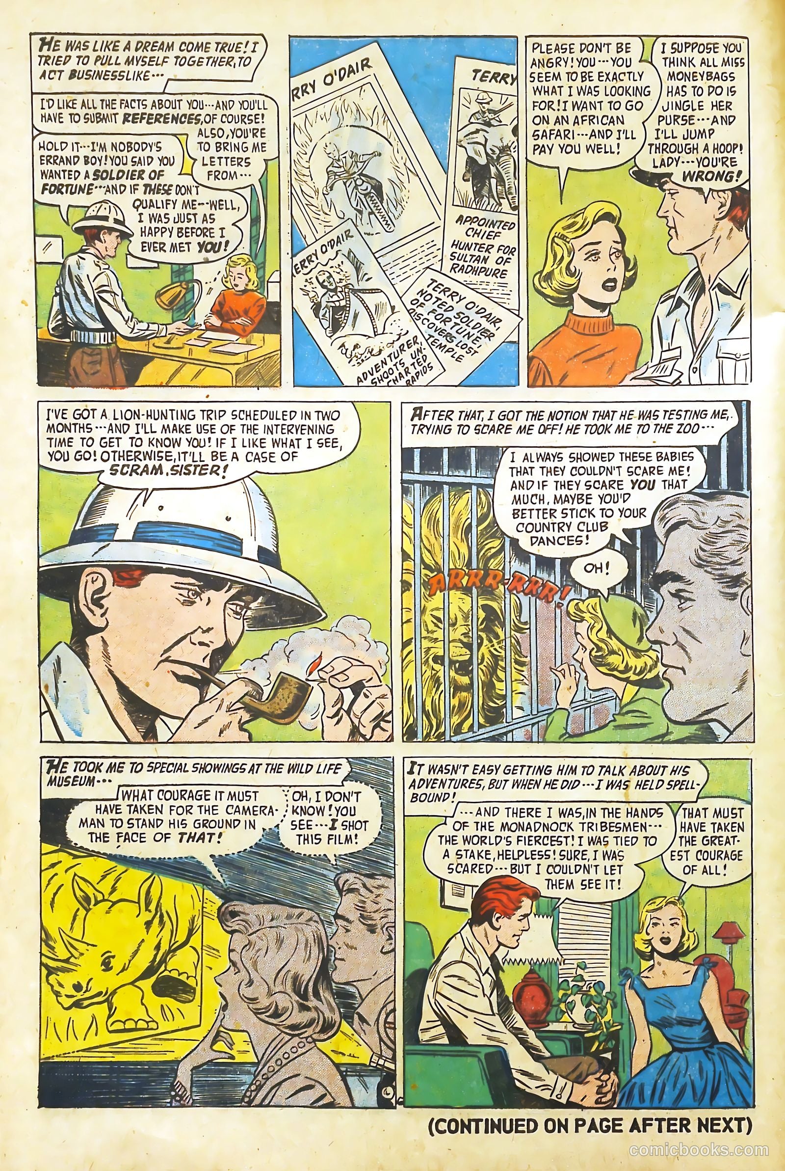 Romantic Adventure Library #74 — page 8 of 36