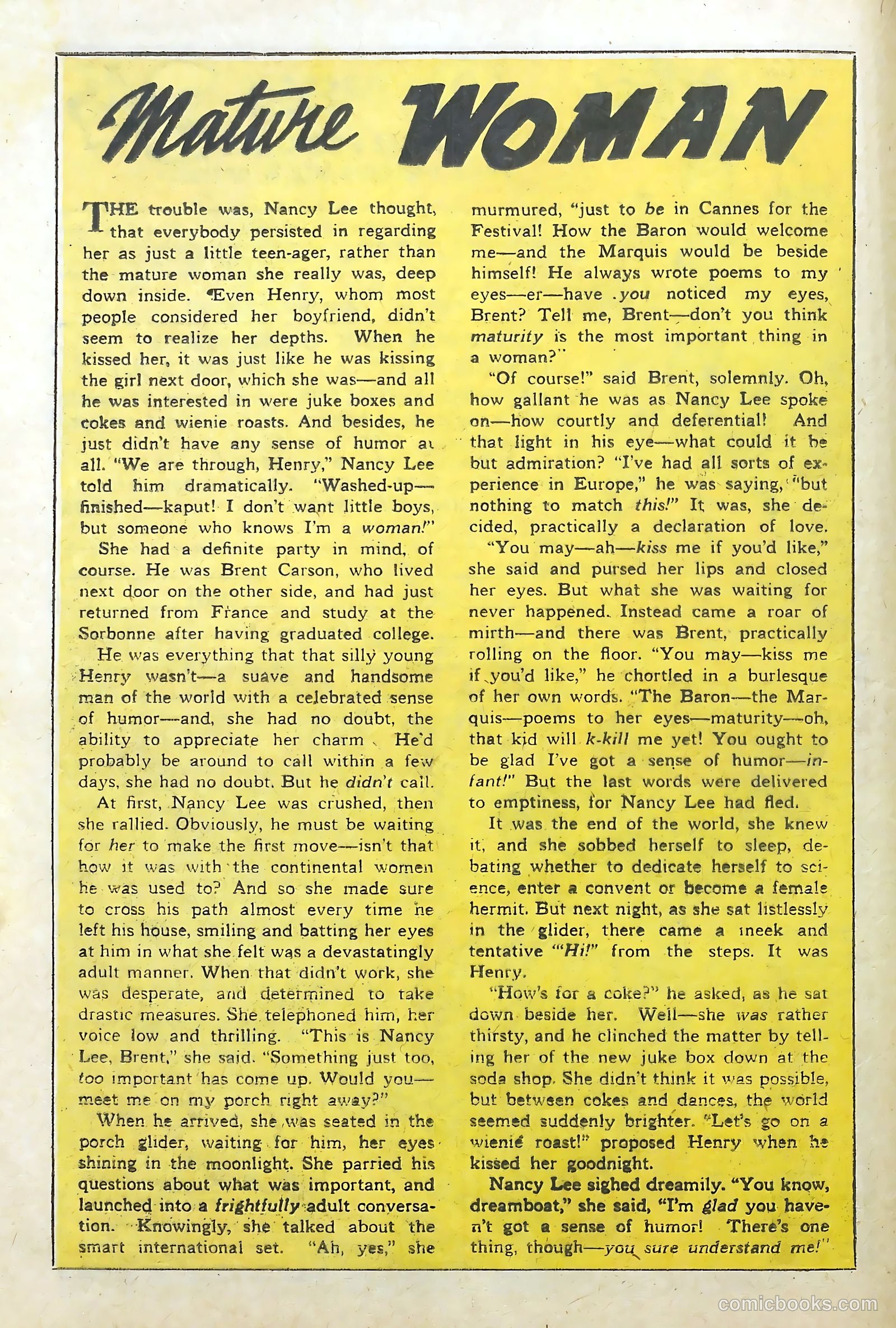 Romantic Adventure Library #84 — page 12 of 36