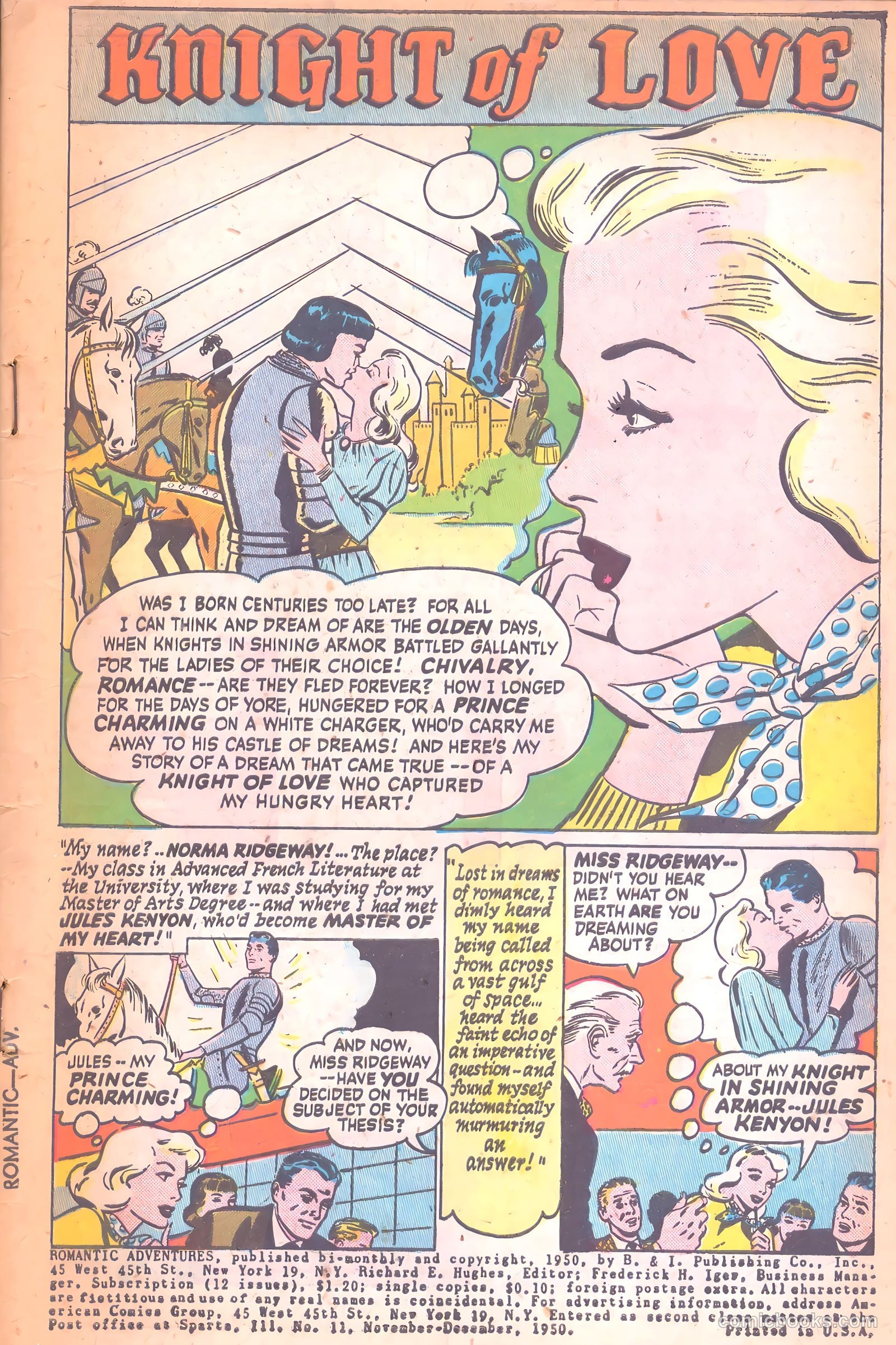 Romantic Adventures #11 — page 3 of 52