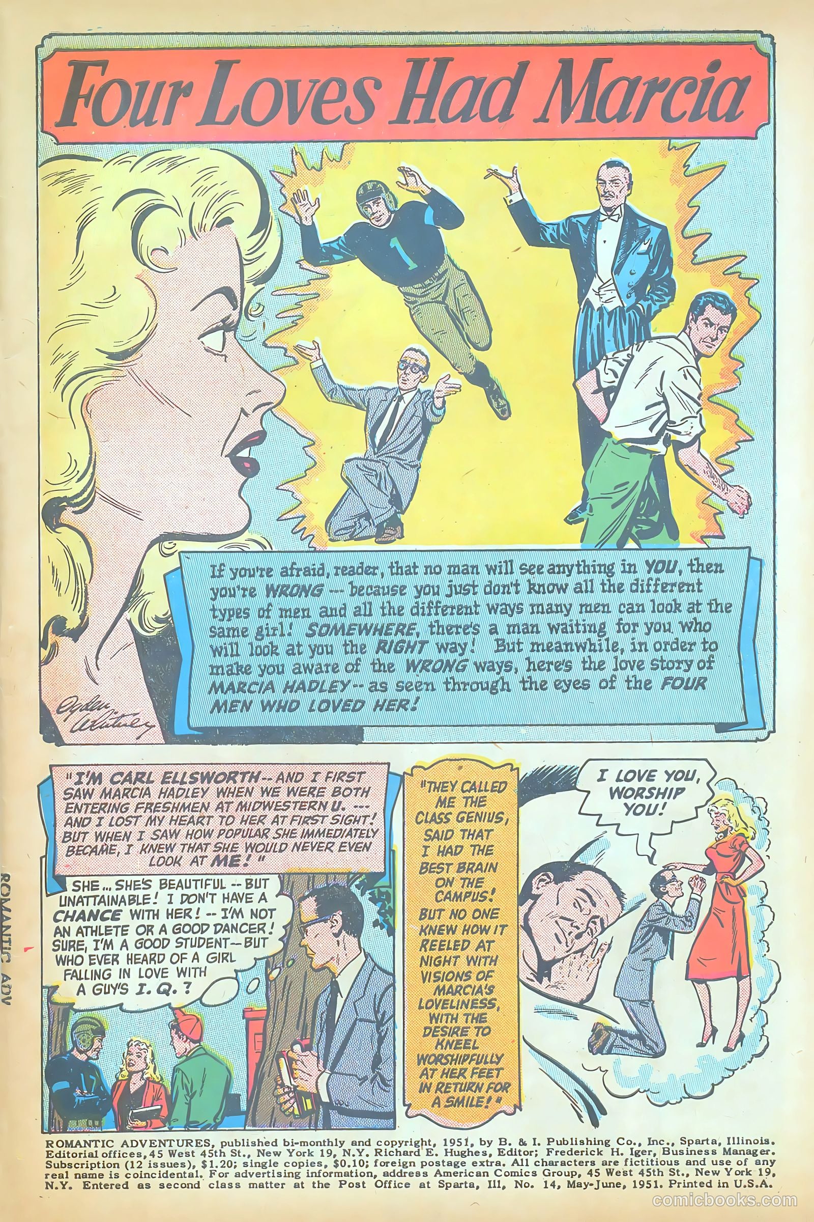 Romantic Adventures #14 — page 3 of 52