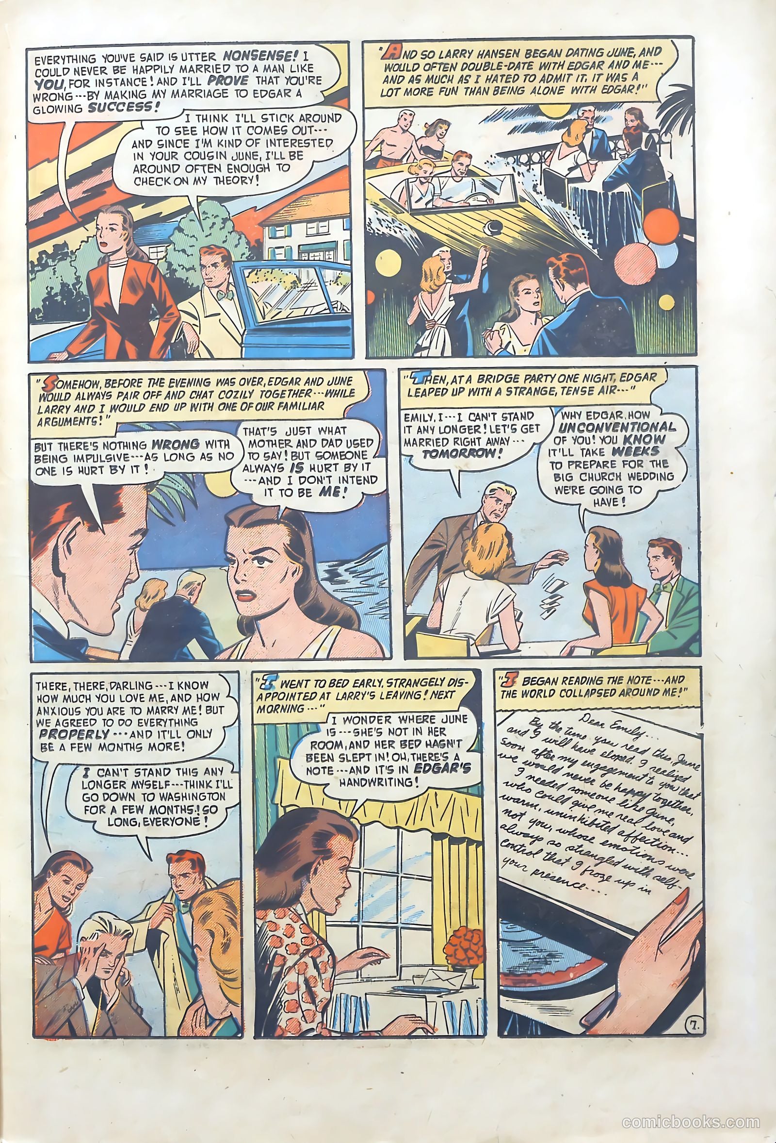 Romantic Adventures #15 — page 31 of 52