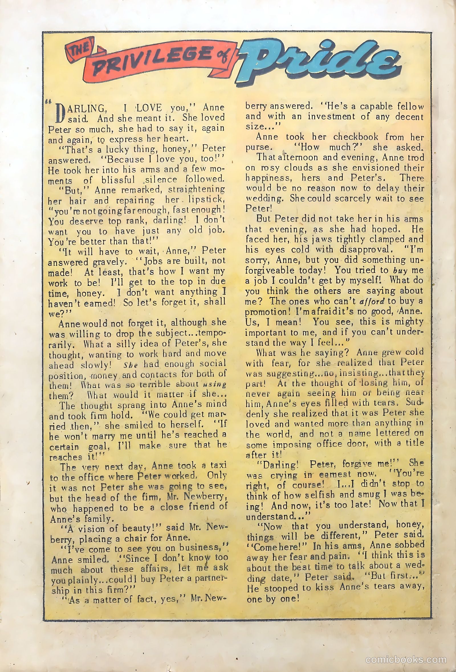 Romantic Adventures #15 — page 38 of 52