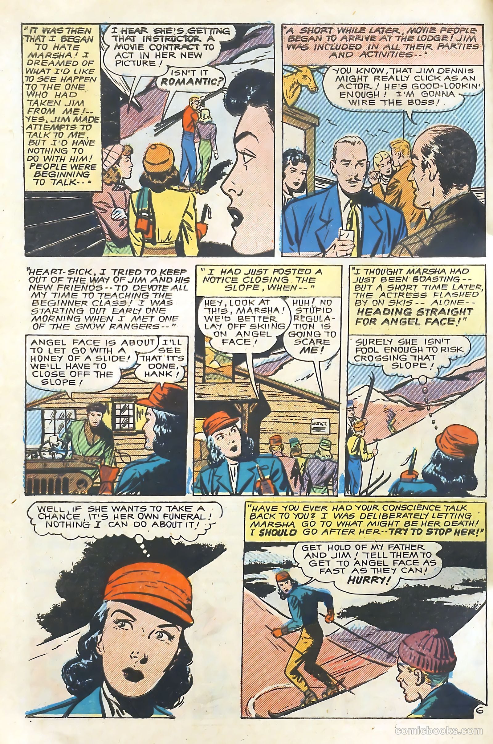 Romantic Adventures #18 — page 52 of 53