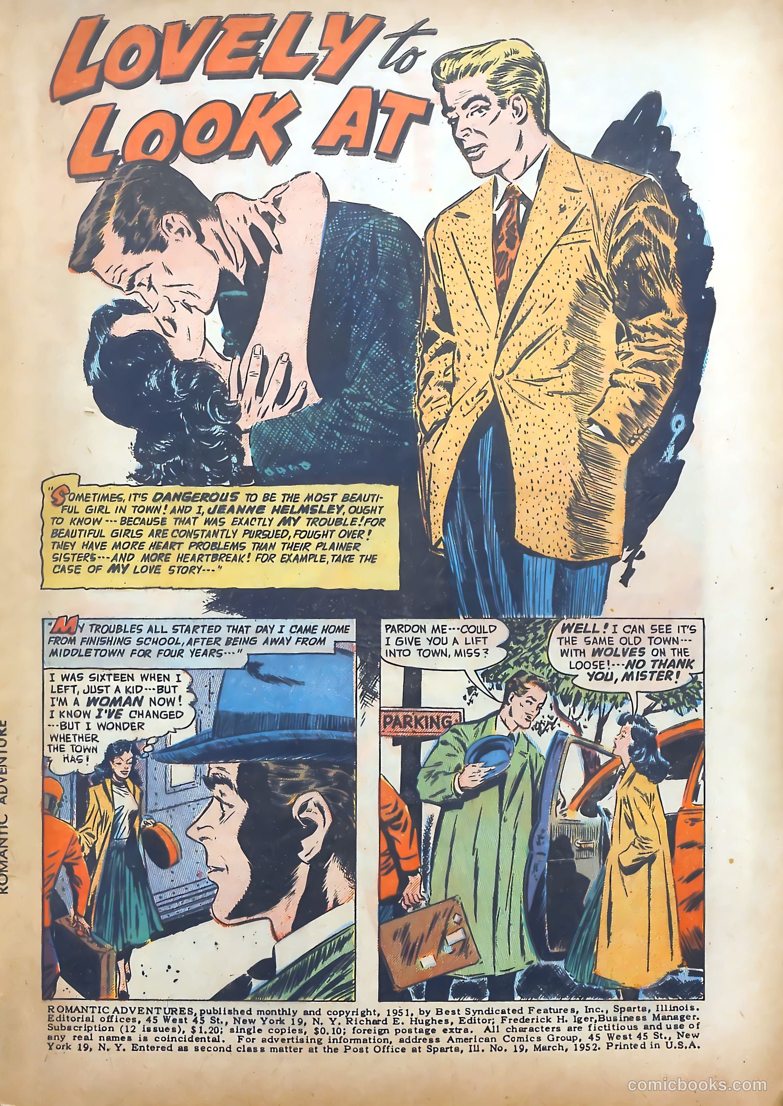Romantic Adventures #19 — page 3 of 52