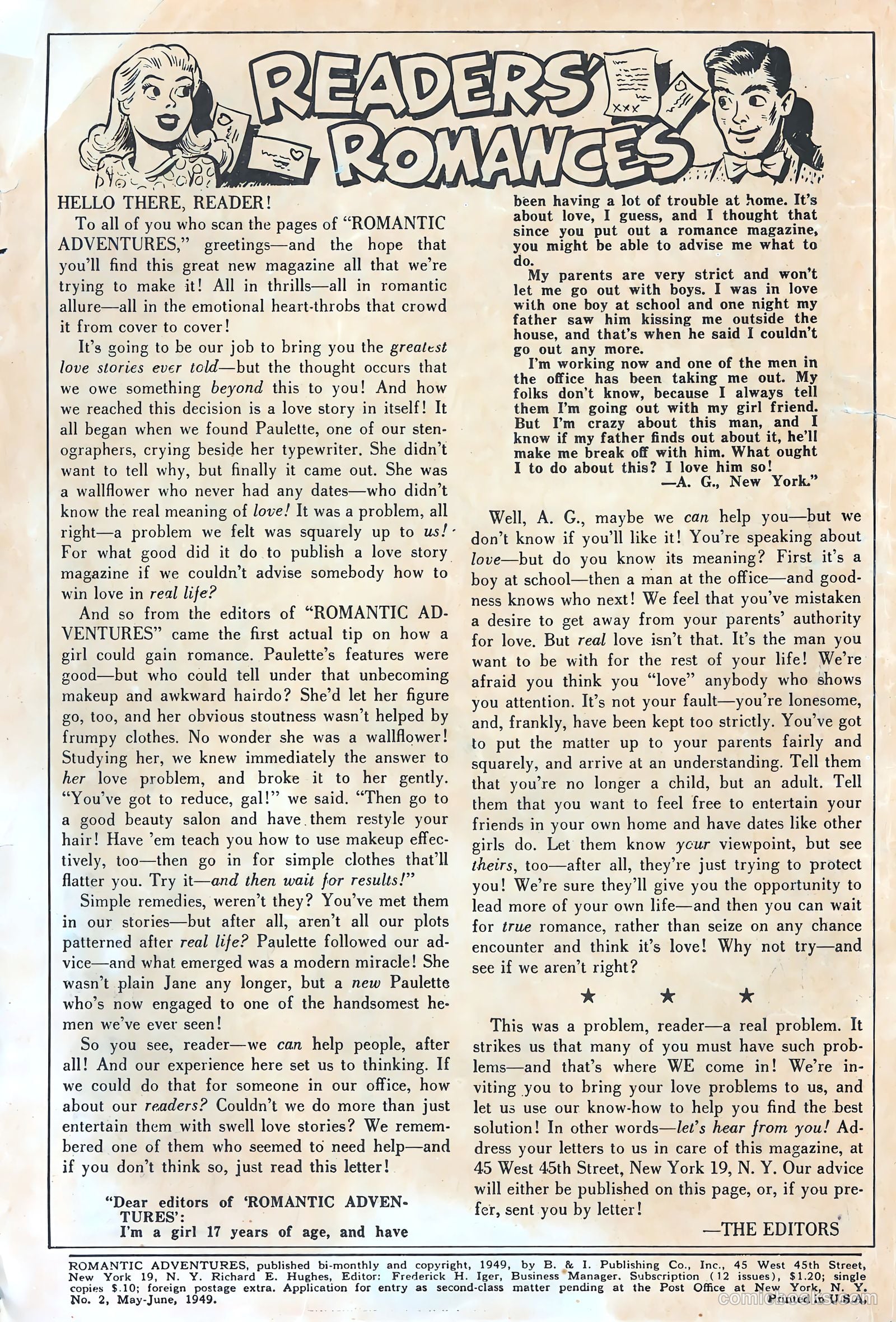 Romantic Adventures #2 — page 2 of 52