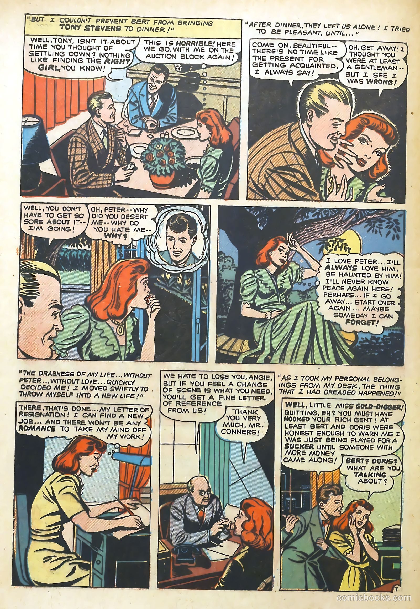 Romantic Adventures #24 — page 32 of 36