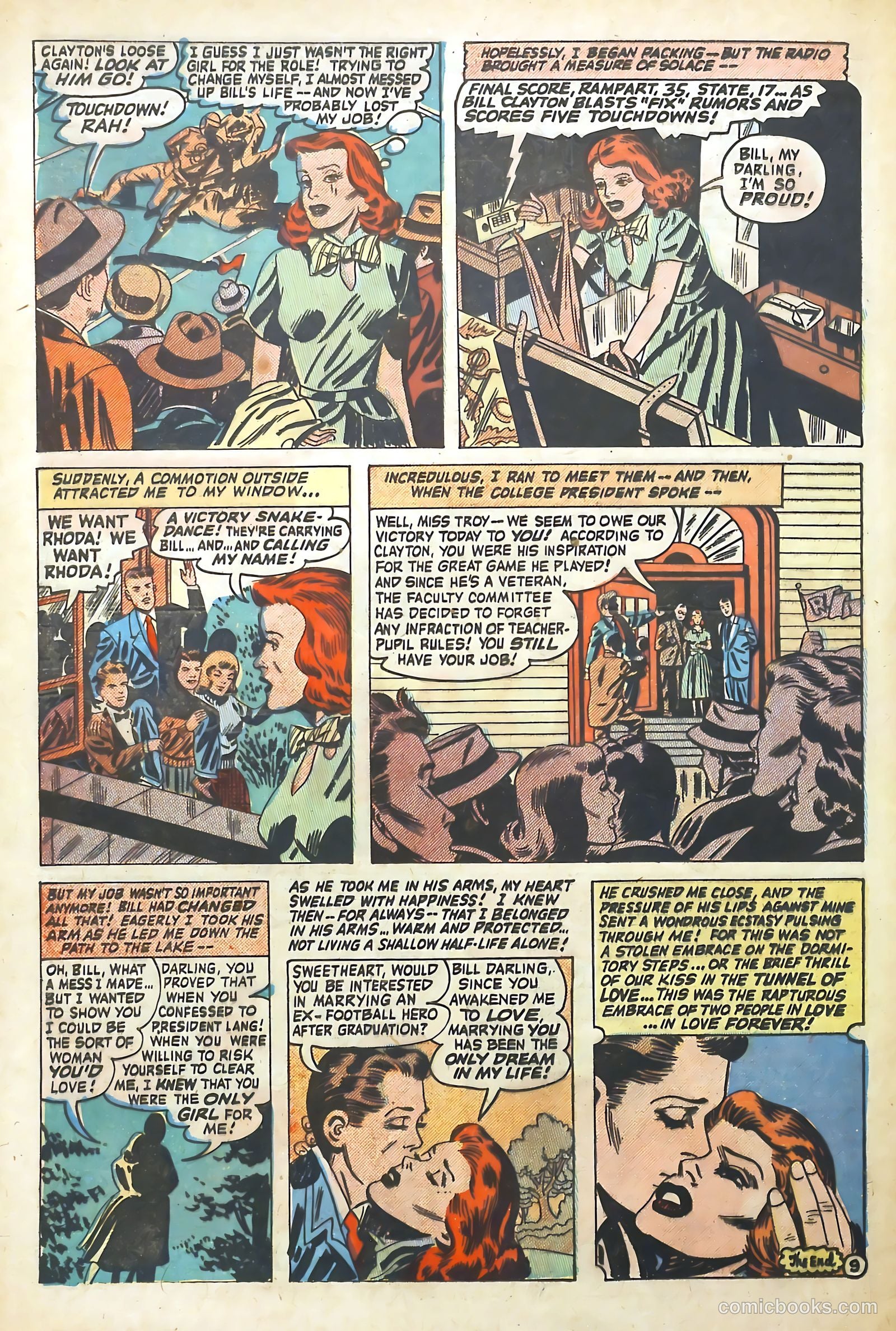 Romantic Adventures #25 — page 32 of 36