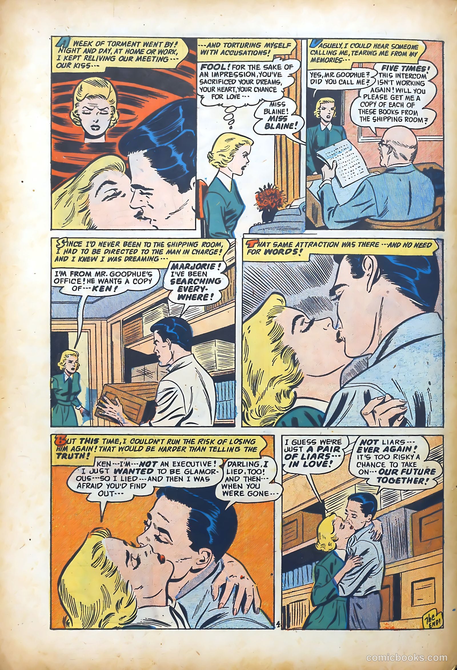Romantic Adventures #27 — page 34 of 36