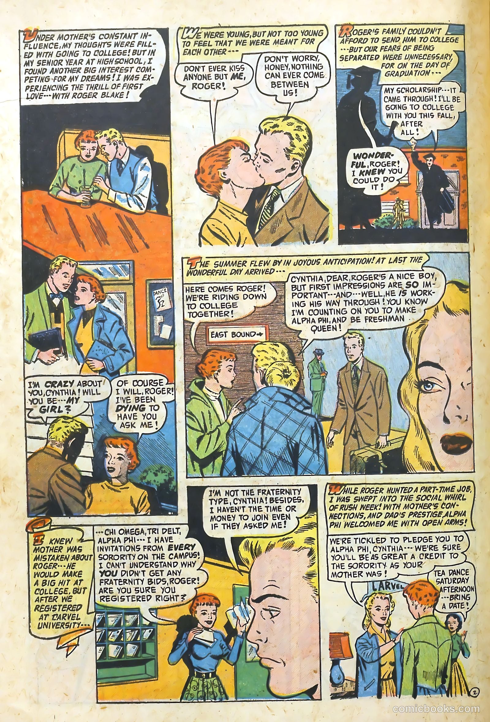 Romantic Adventures #31 — page 22 of 36