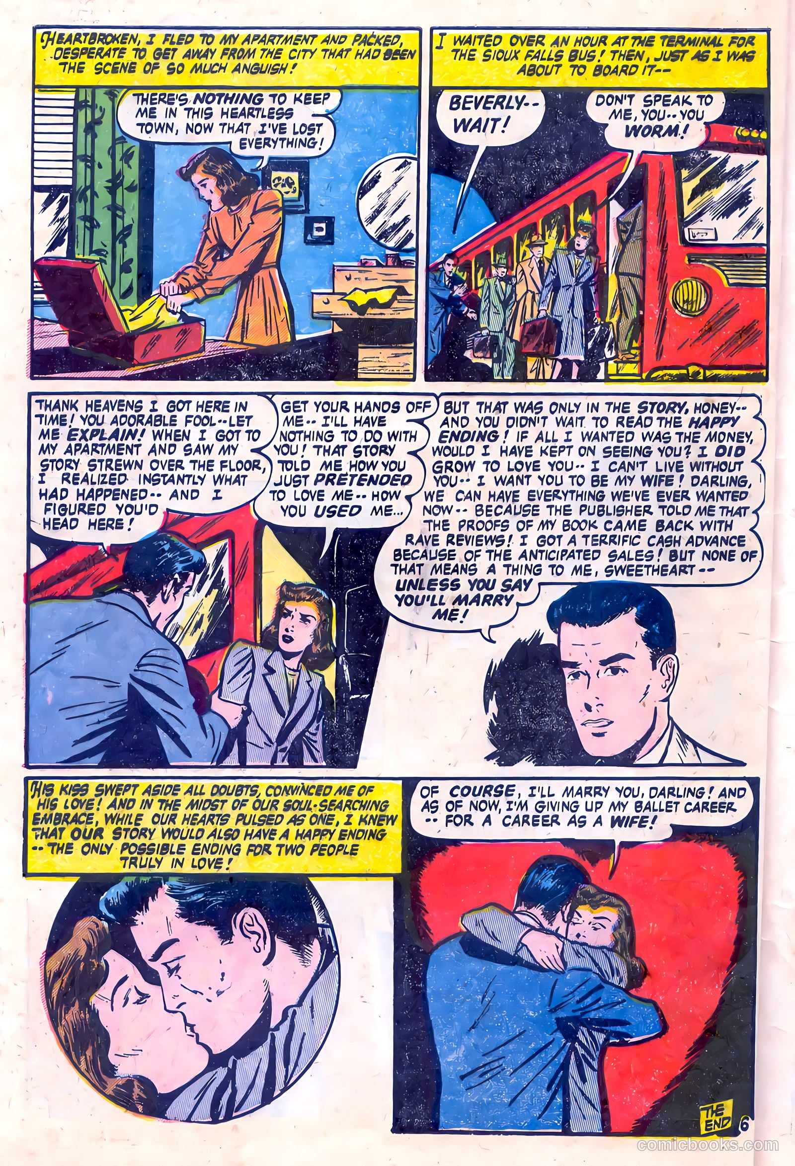Romantic Adventures #32 — page 32 of 36