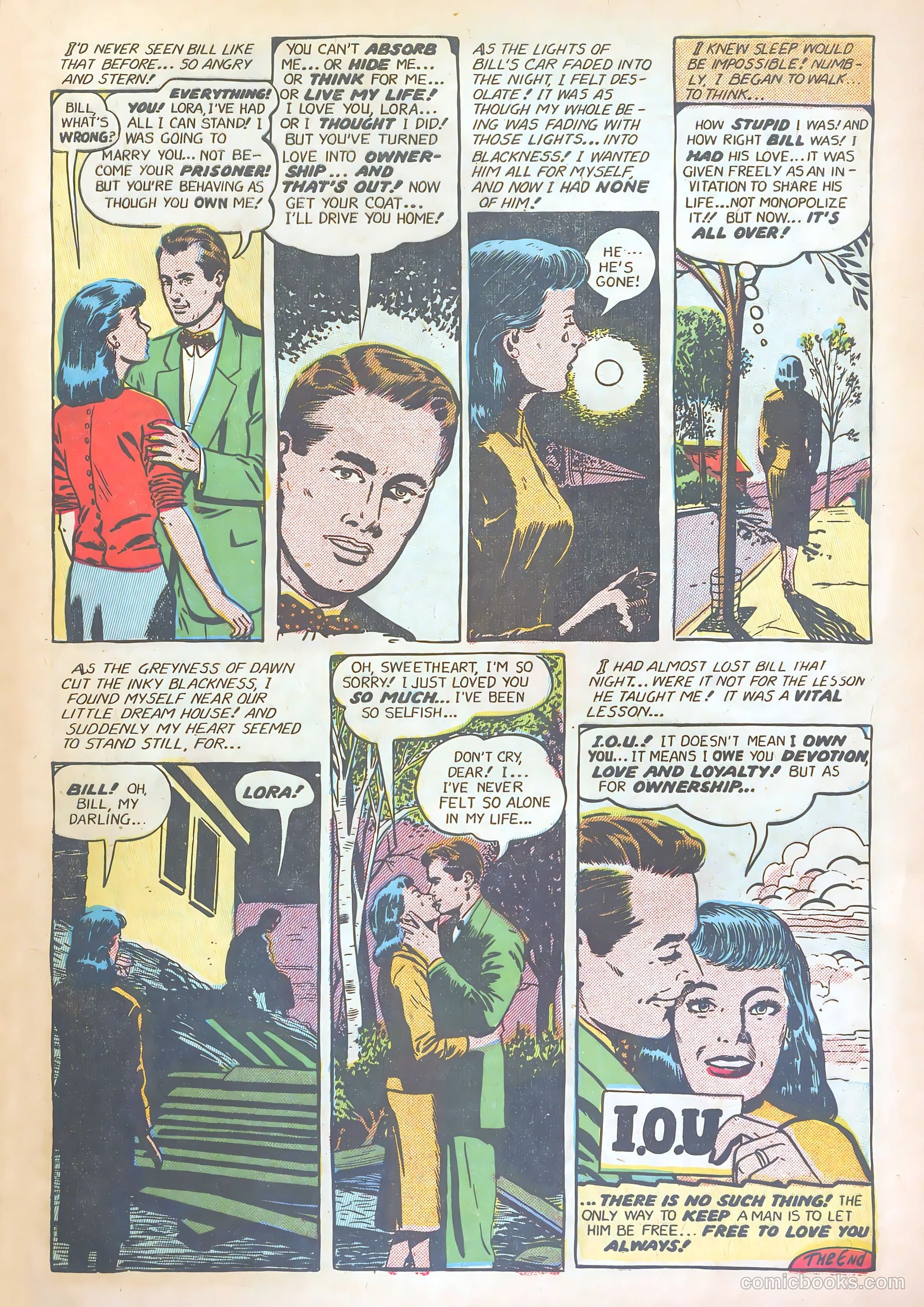 Romantic Adventures #35 — page 33 of 36