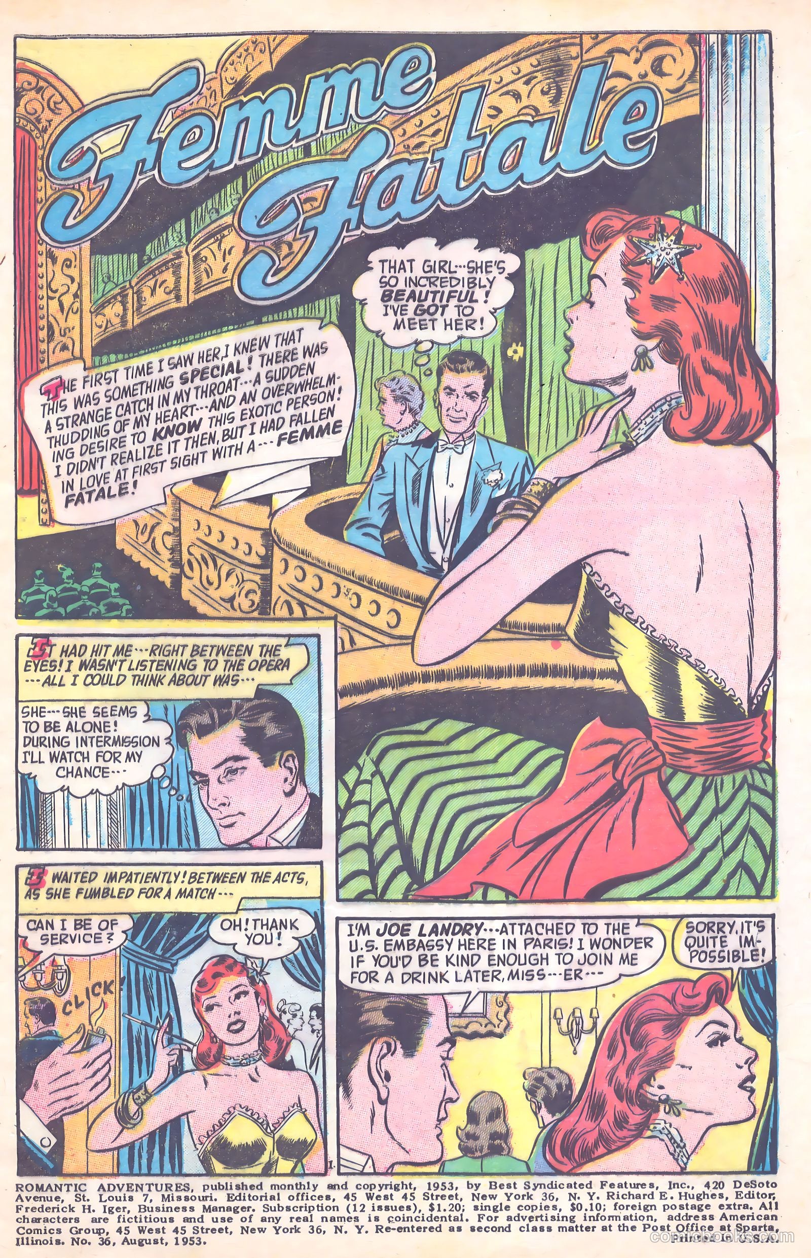 Romantic Adventures #36 — page 3 of 36