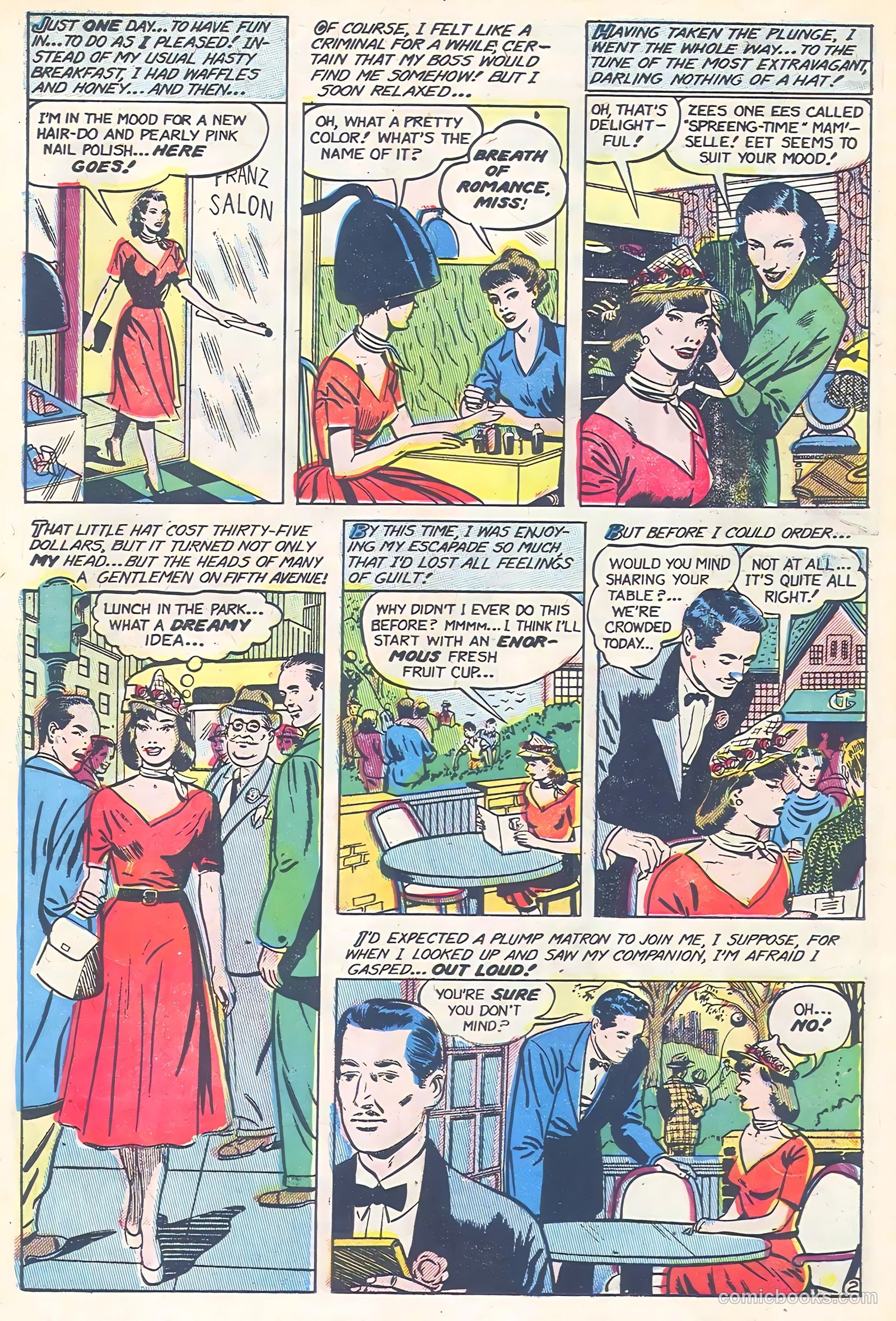 Romantic Adventures #39 — page 22 of 36