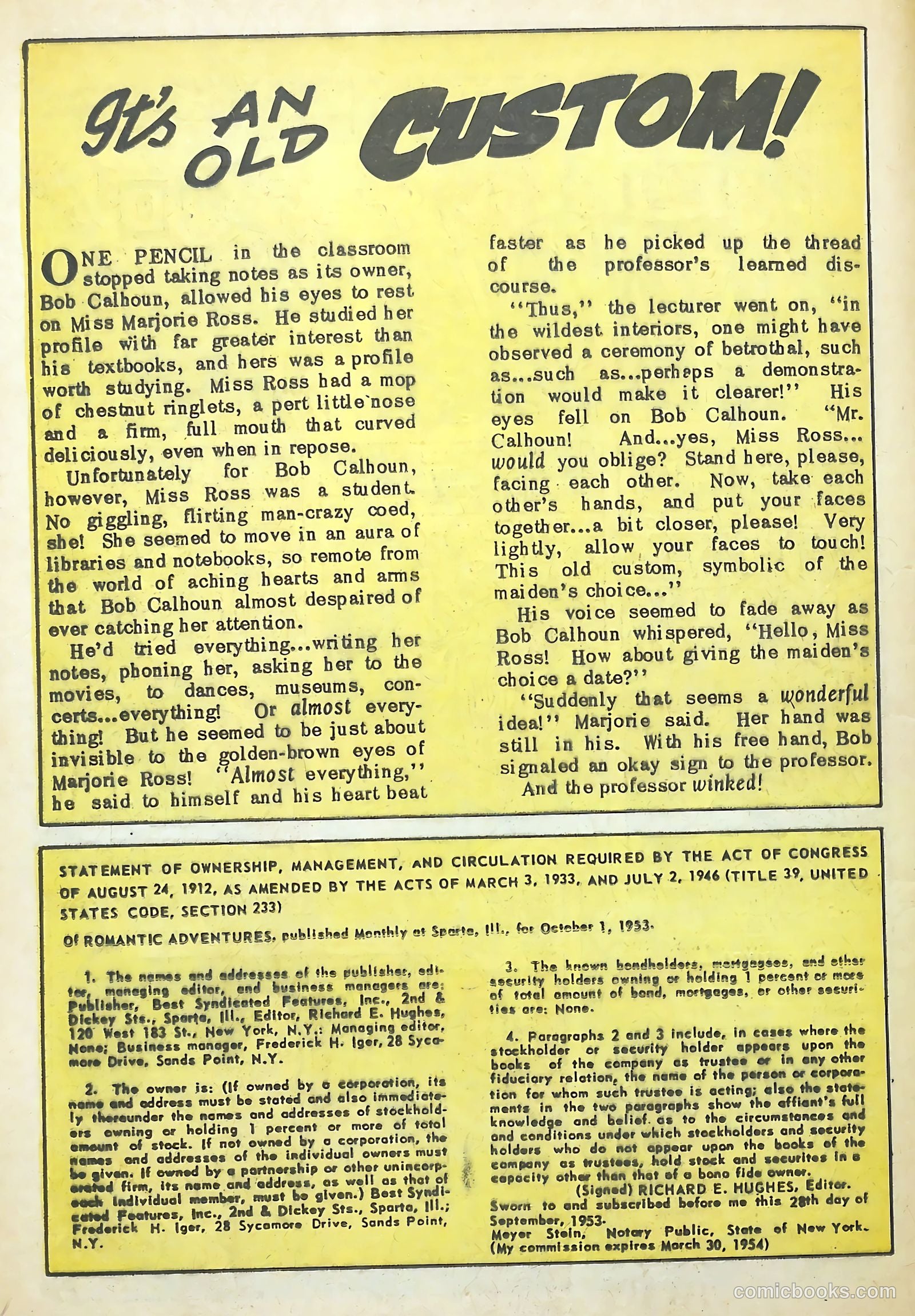 Romantic Adventures #43 — page 27 of 37