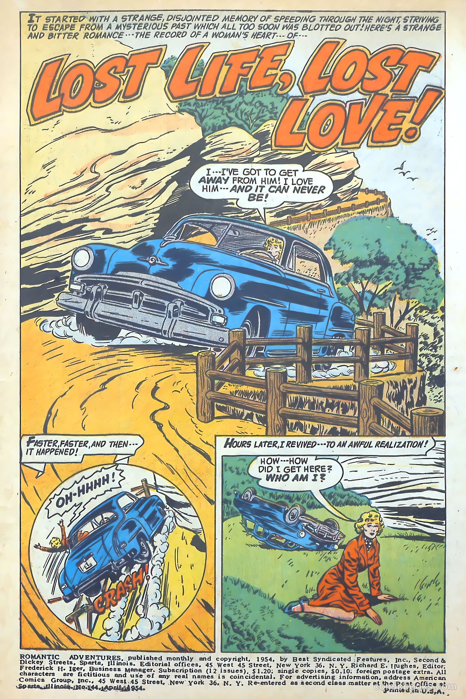 Romantic Adventures #44 — page 3 of 36