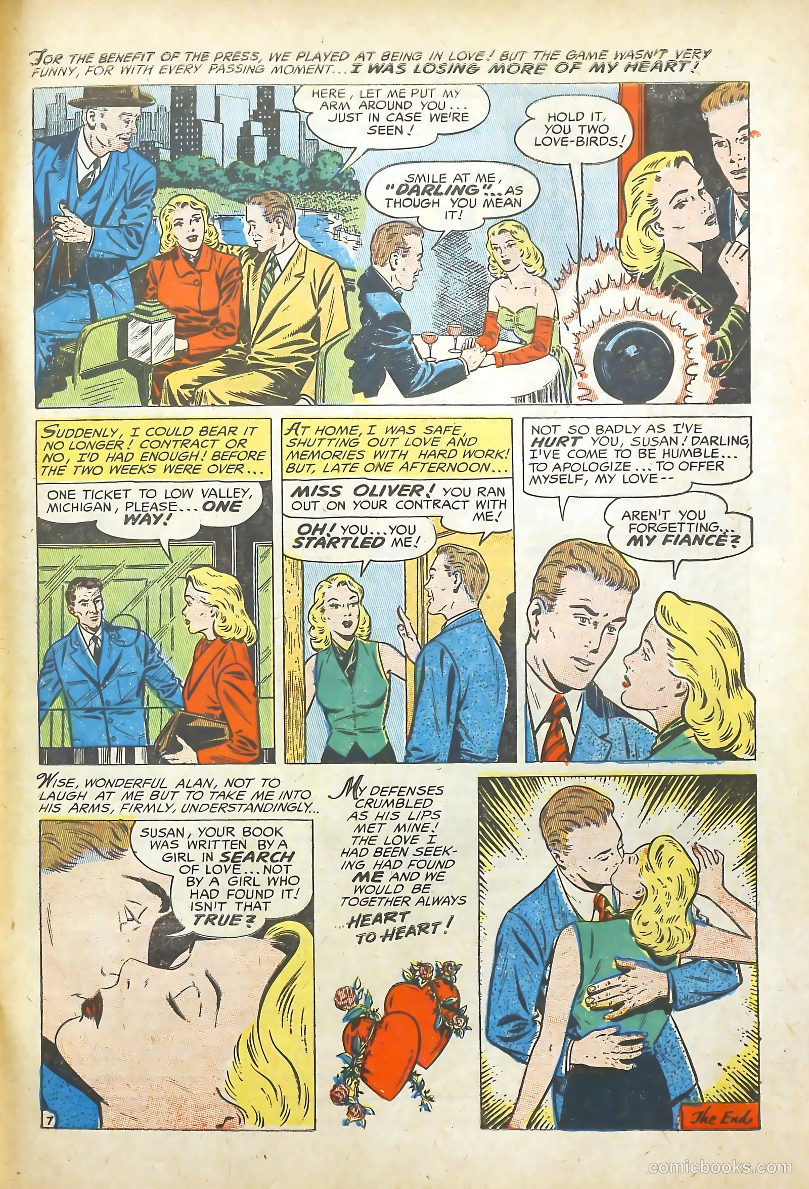 Romantic Adventures #53 — page 33 of 36