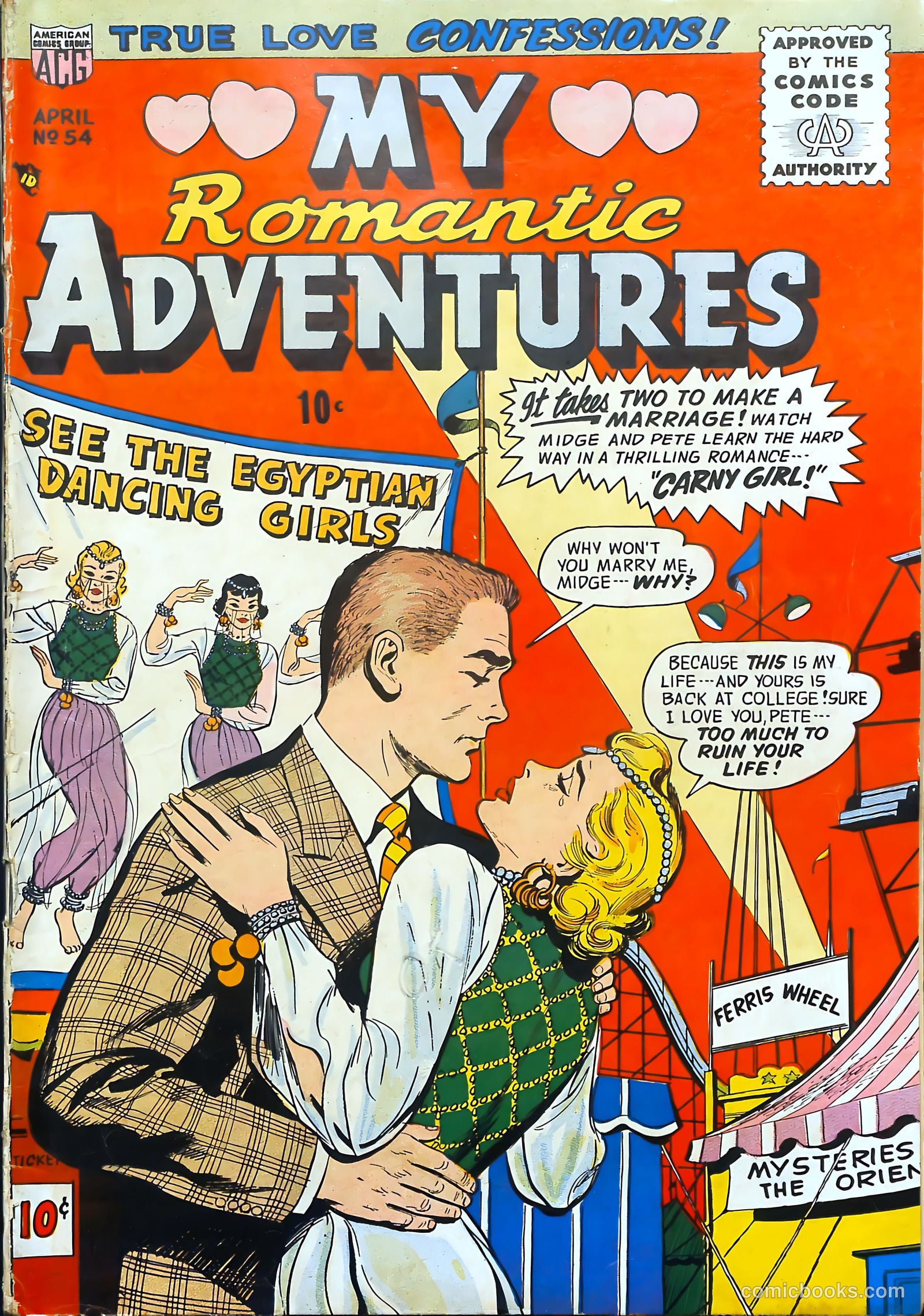 Romantic Adventures #54 — page 1 of 36
