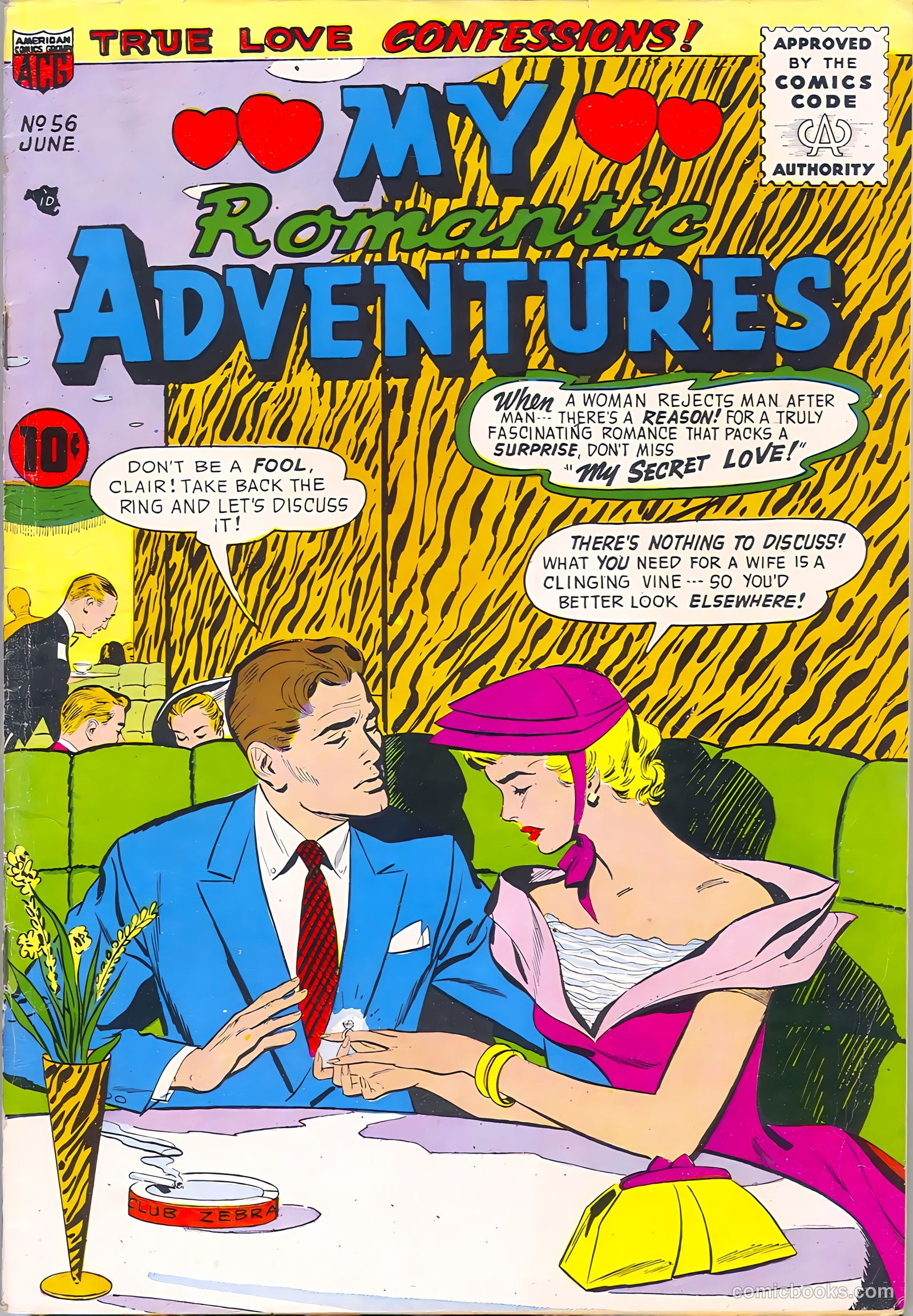 Romantic Adventures #56 — page 1 of 36