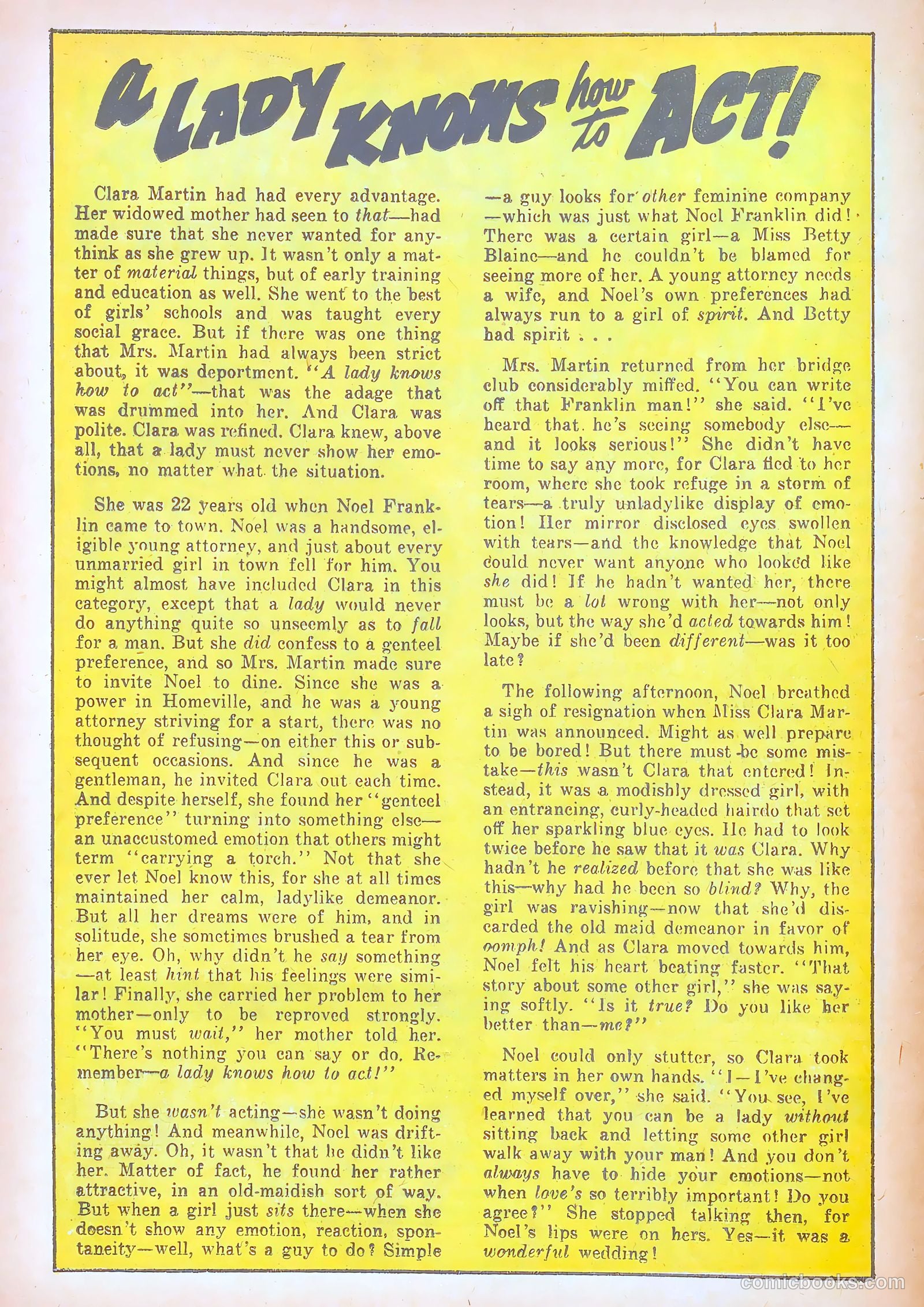 Romantic Adventures #58 — page 12 of 36