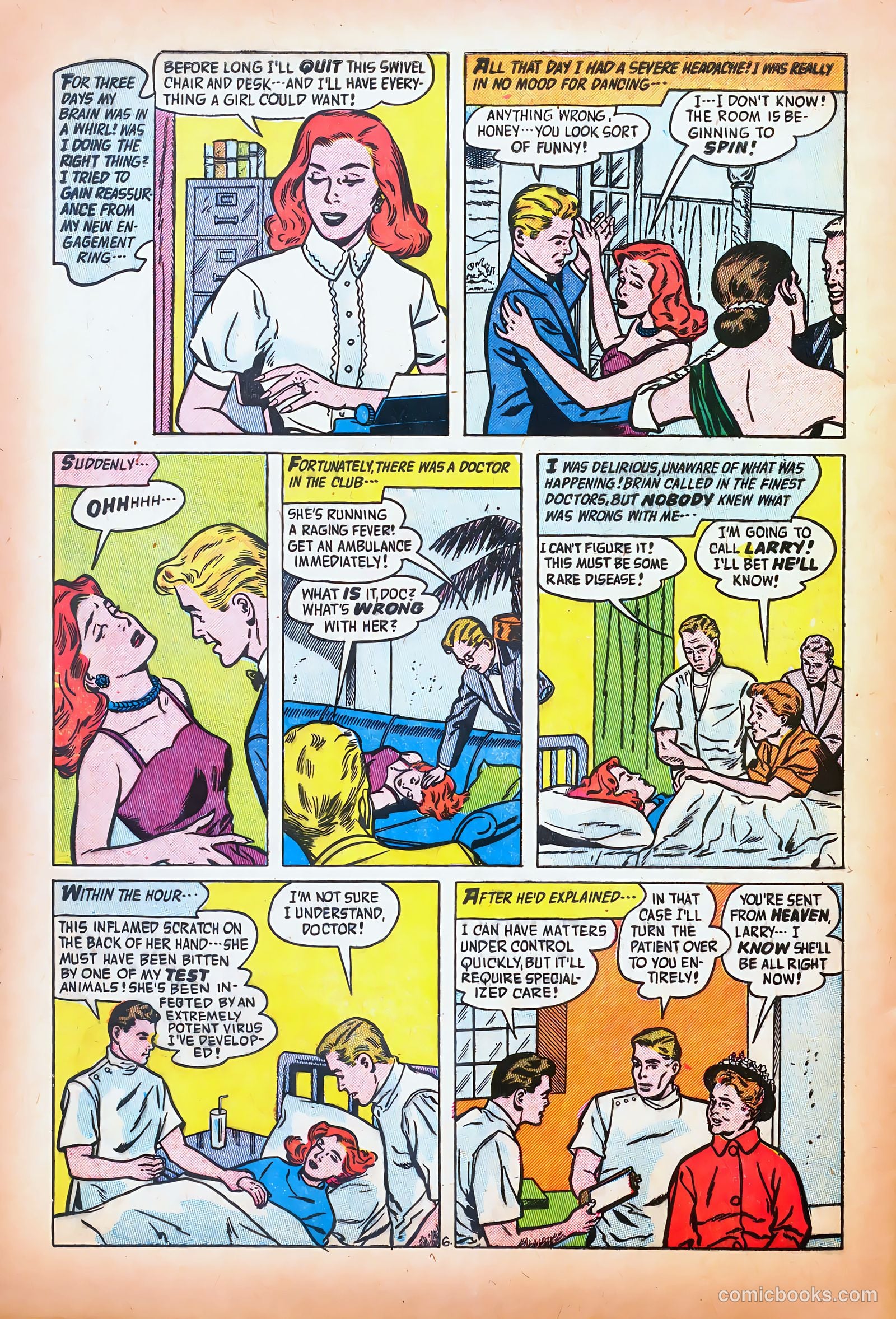 Romantic Adventures #61 — page 32 of 36