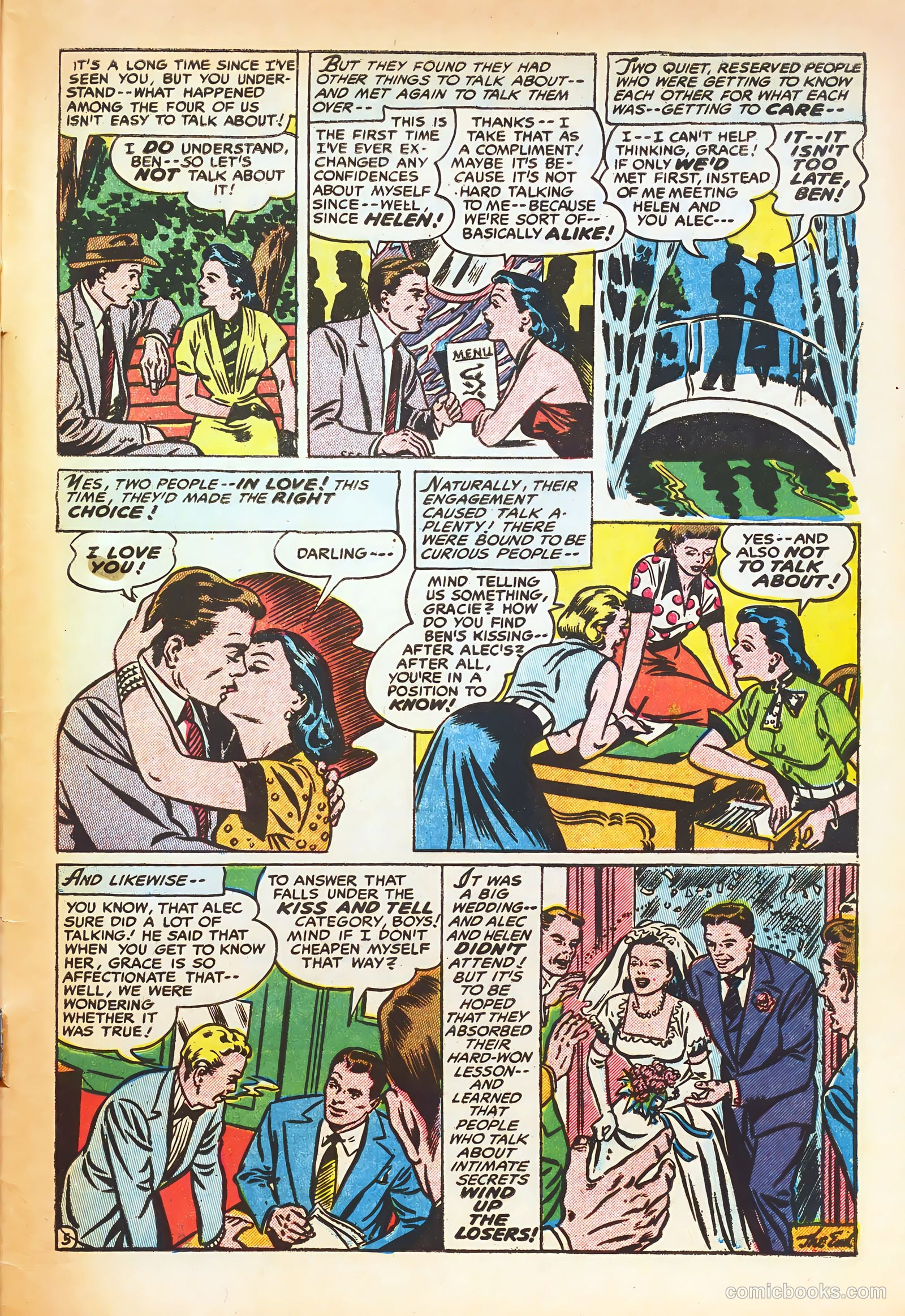 Romantic Adventures #62 — page 33 of 36