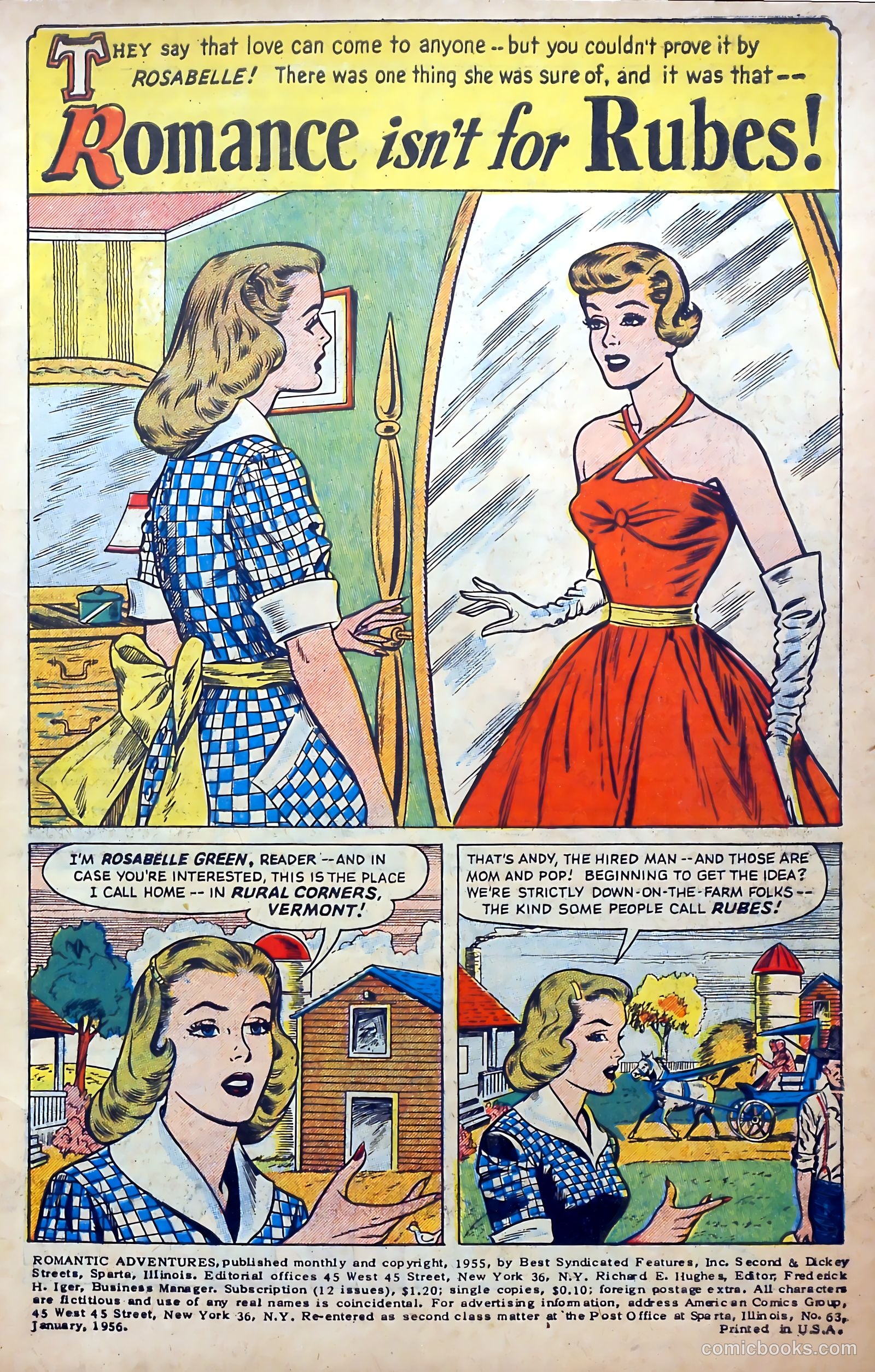 Romantic Adventures #63 — page 3 of 36