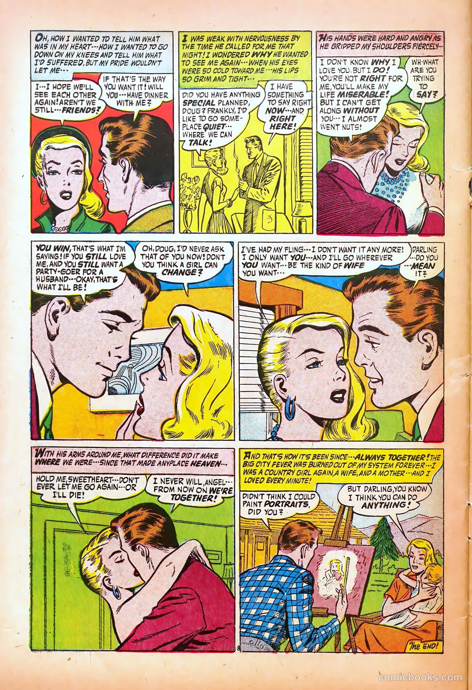 Romantic Adventures #64 — page 32 of 36