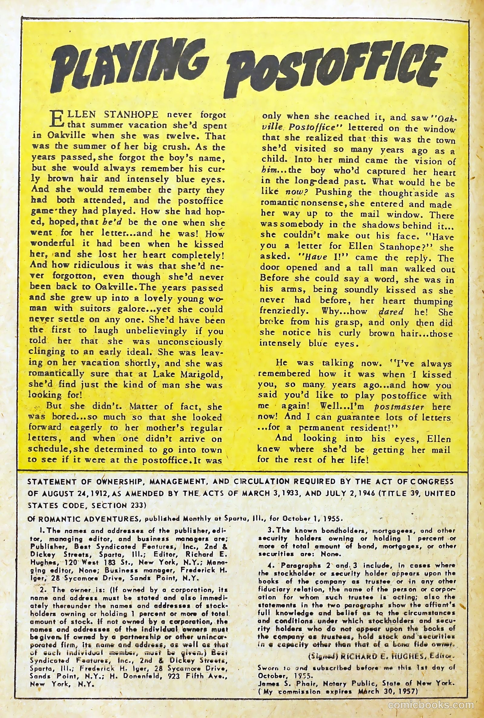 Romantic Adventures #65 — page 12 of 36