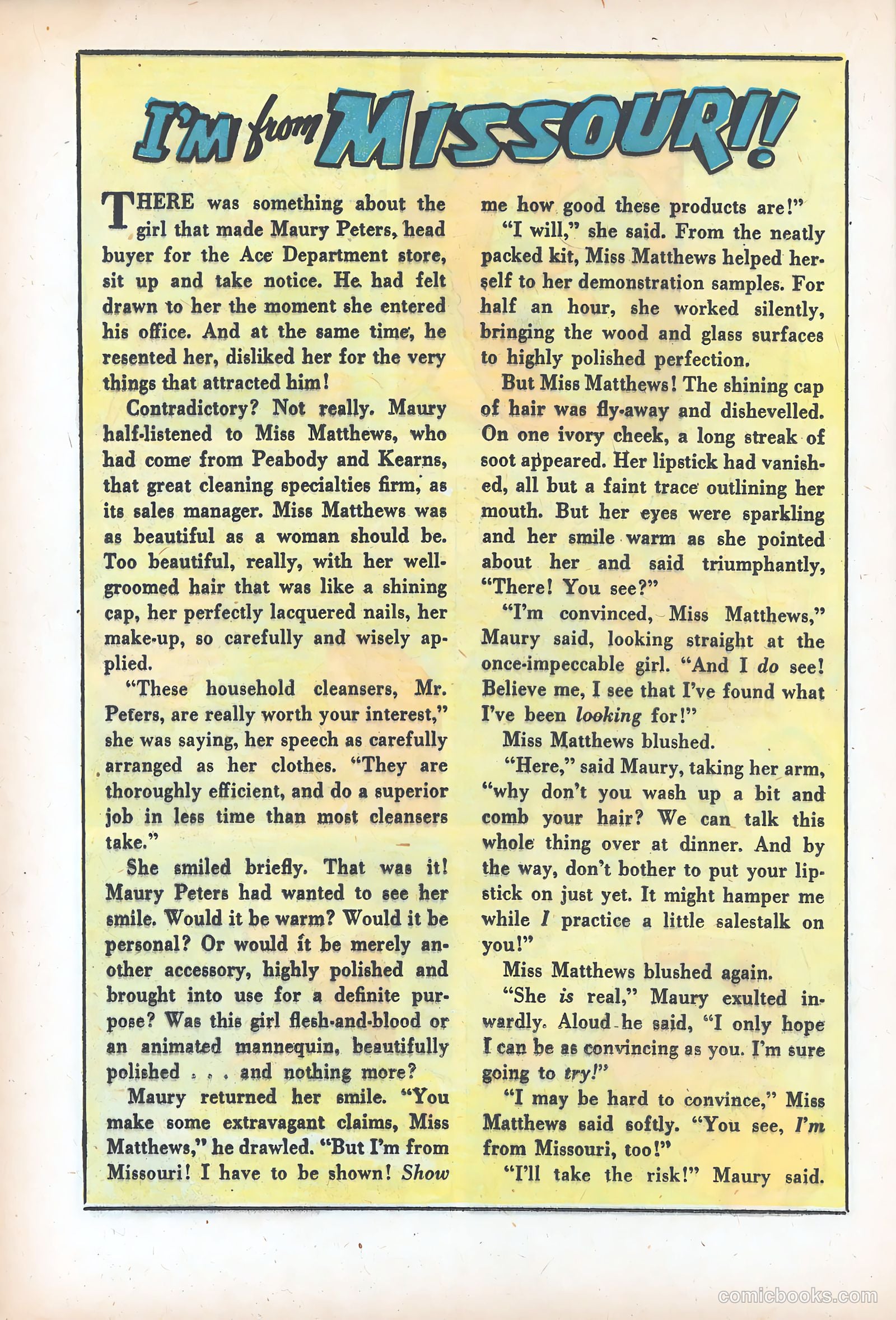 Romantic Adventures #9 — page 32 of 52