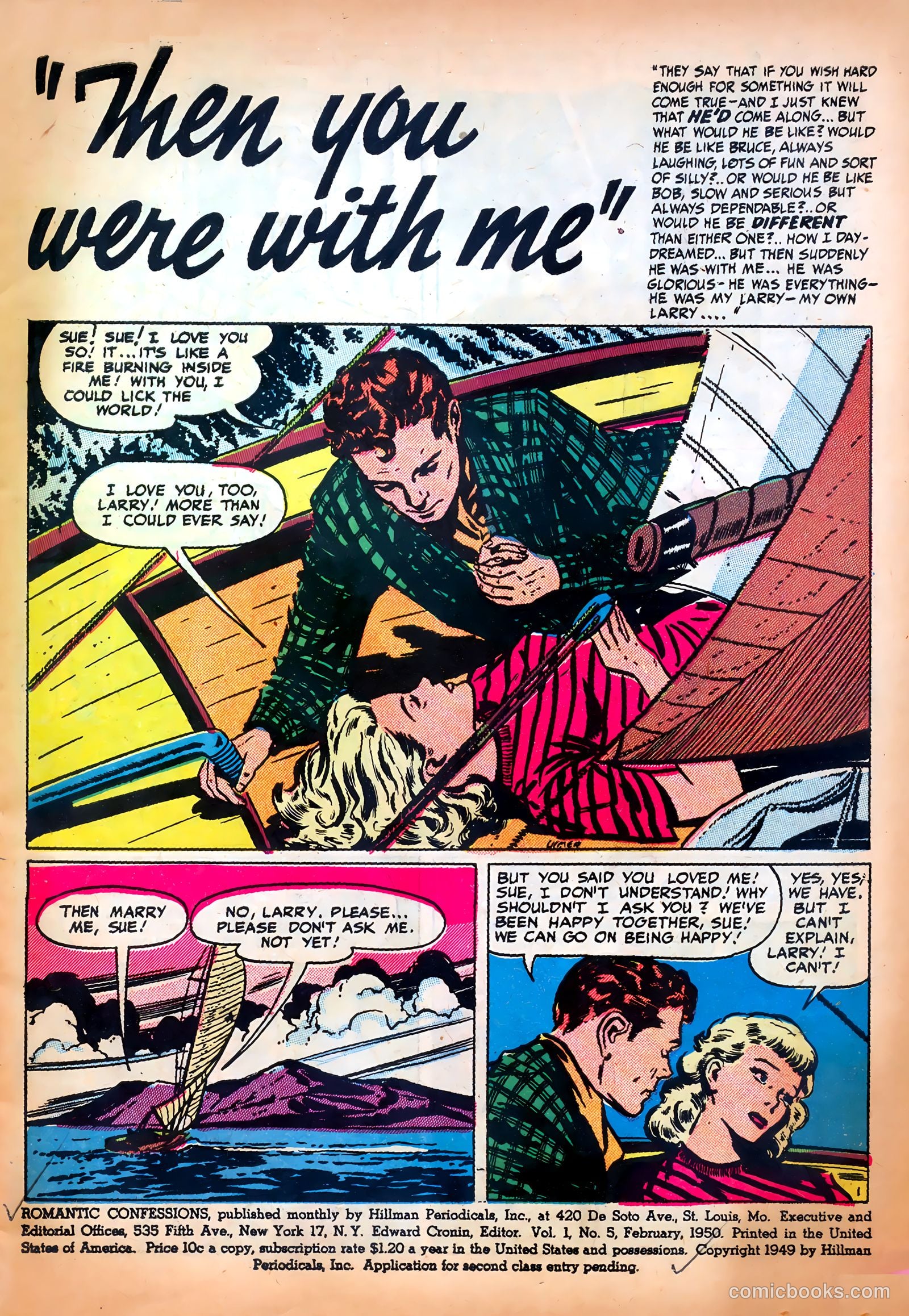 Romantic Confessions #5 — page 3 of 52
