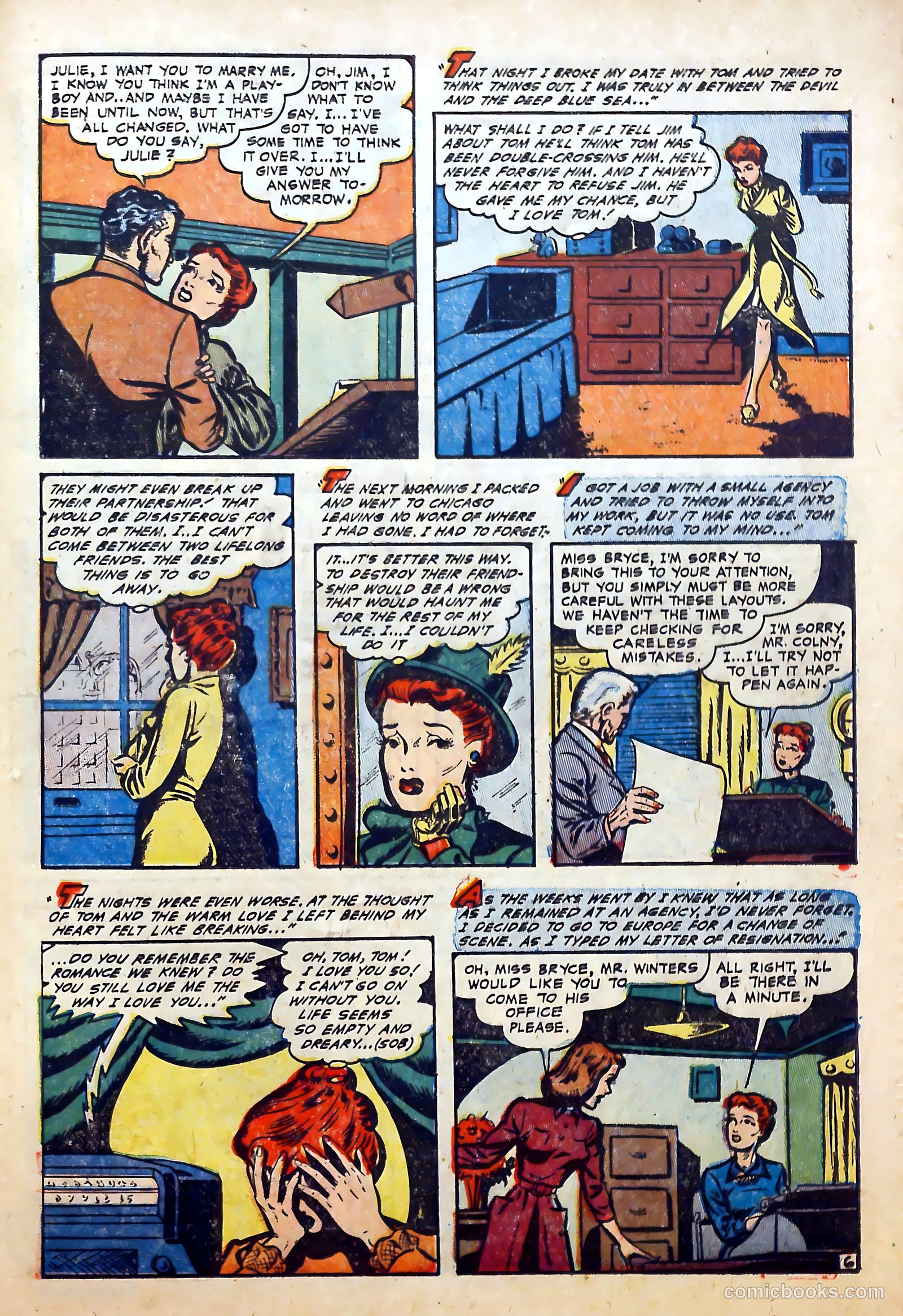 Romantic Love #14 — page 25 of 36