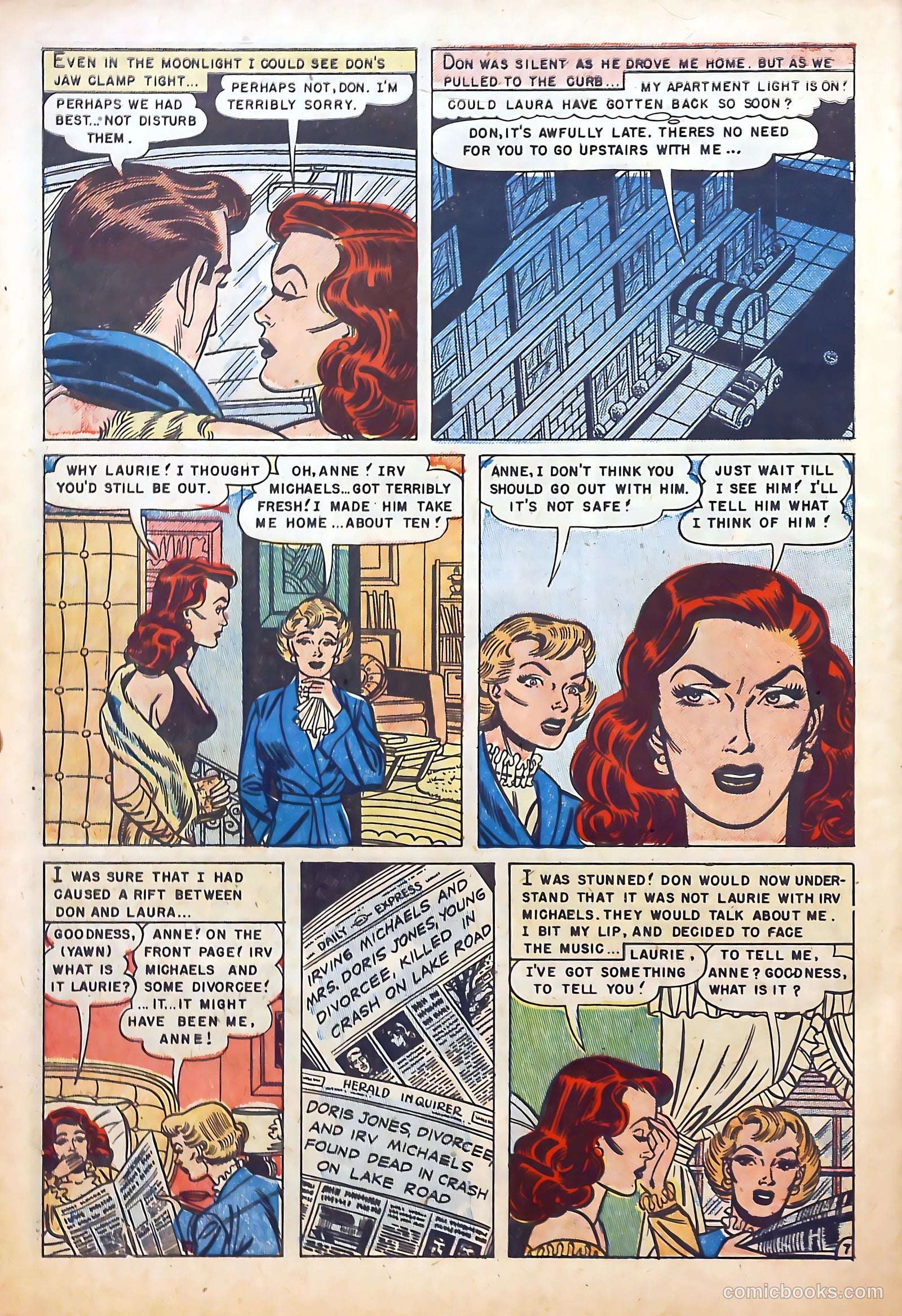Romantic Love #20 — page 32 of 36