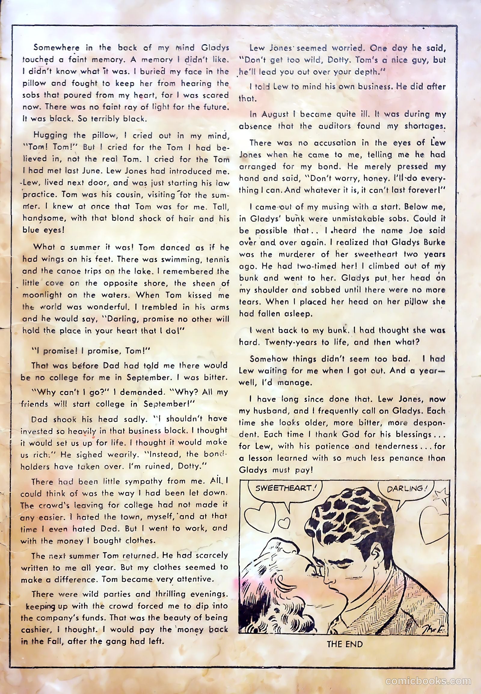 Romantic Love #21 — page 35 of 36