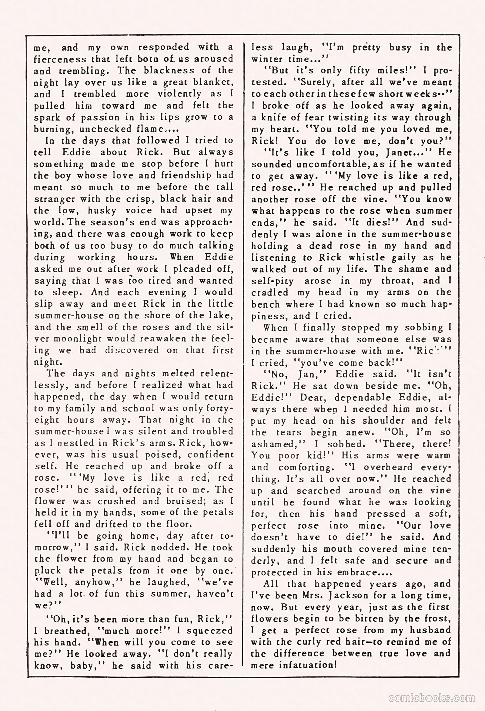 Romantic Love #22 — page 35 of 37