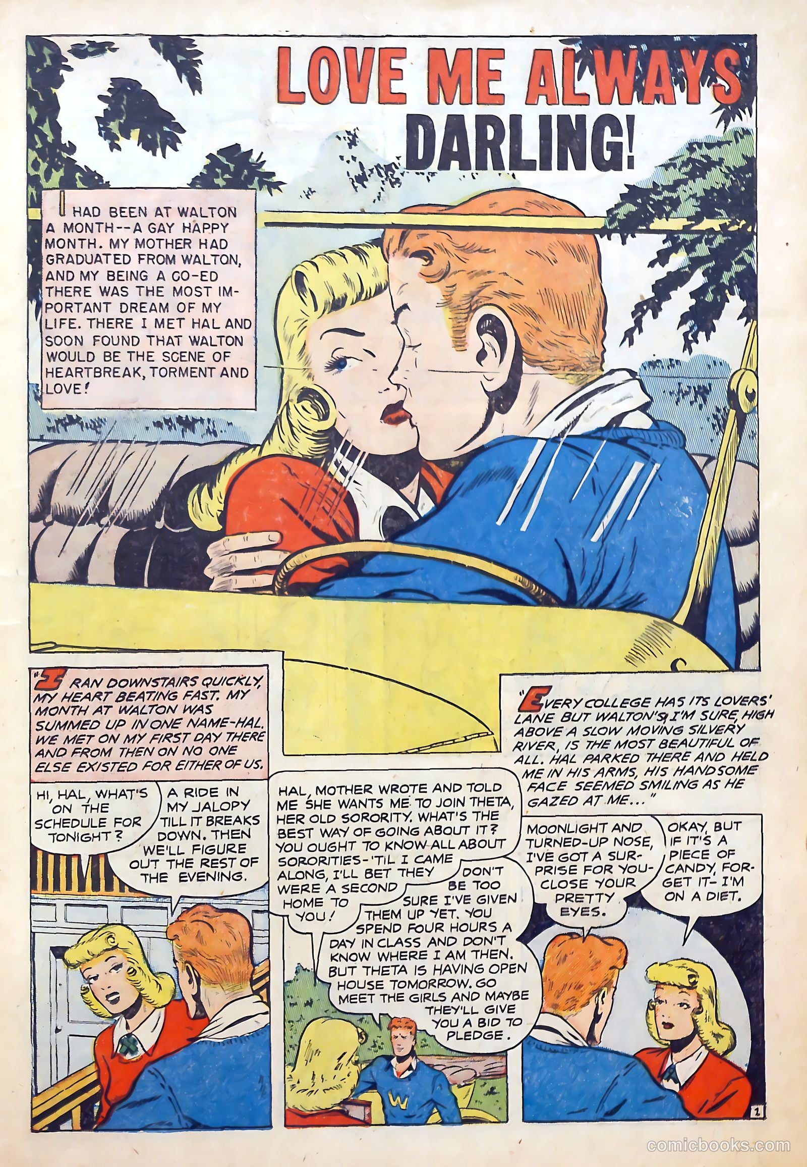 Romantic Love #5 — page 19 of 36