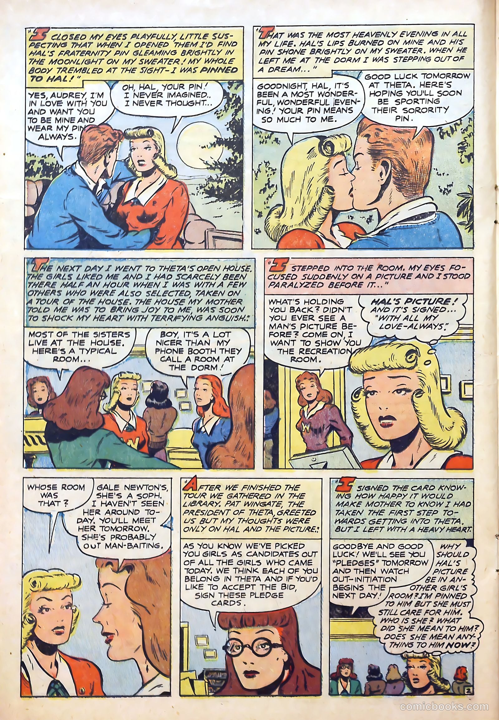 Romantic Love #5 — page 20 of 36
