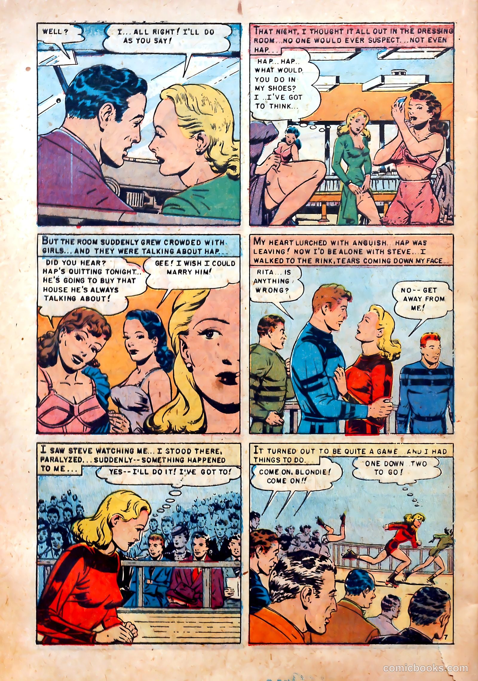 Romantic Love #8 — page 32 of 36